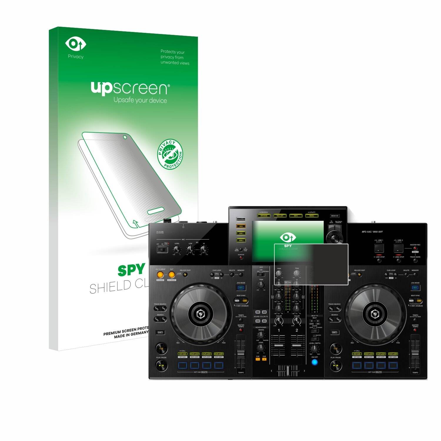 upscreen Spy Shield Sichtschutz-Folie für Pioneer XDJ