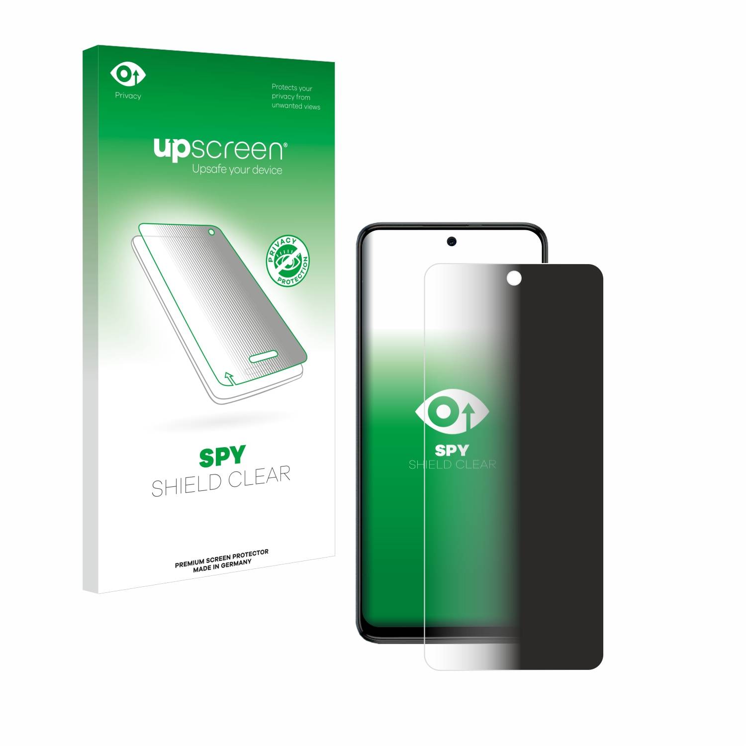 upscreen Spy Shield Sichtschutz-Folie für Motorola Moto G54