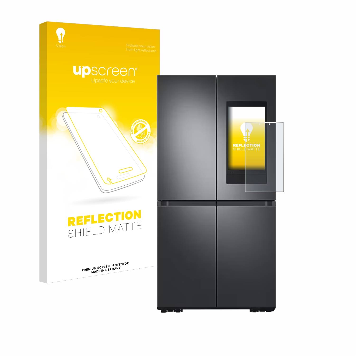 upscreen Reflection Shield Matt Schutzfolie für Samsung Family Hub 21.5 16:9
