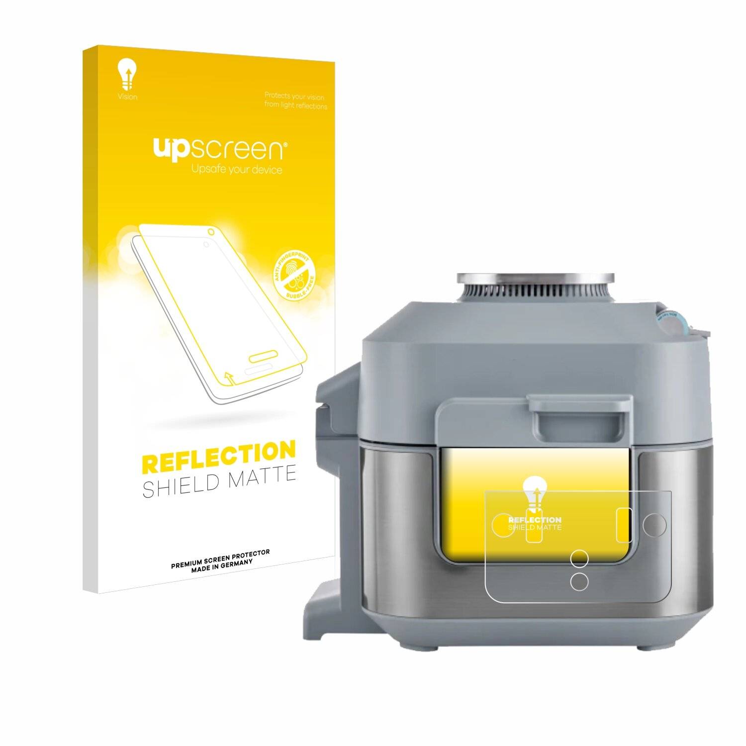upscreen Reflection Shield Matt Schutzfolie für Ninja Speedi Rapid Cooking