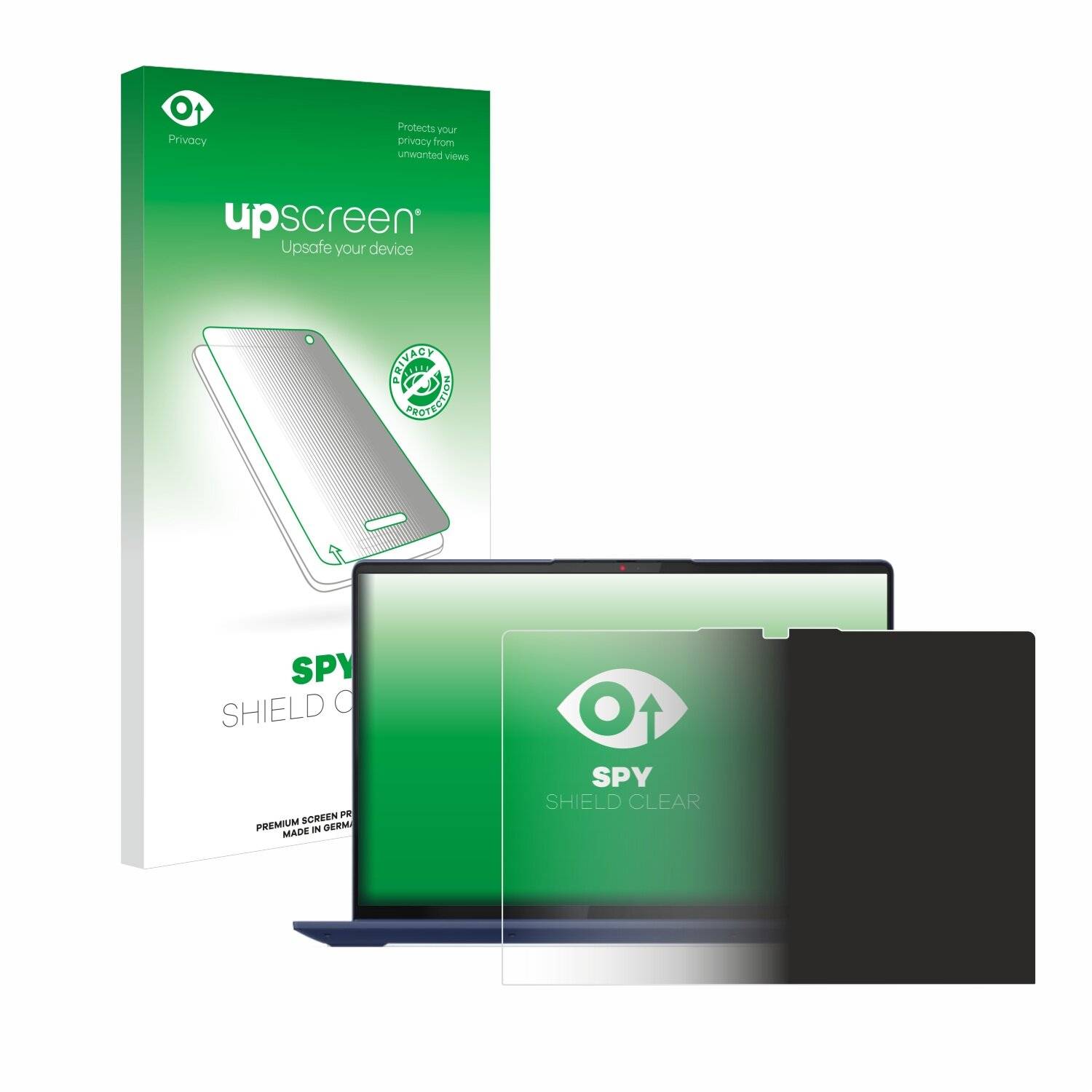 upscreen Spy Shield Sichtschutz-Folie für Lenovo IdeaPad Flex 5 Gen 8