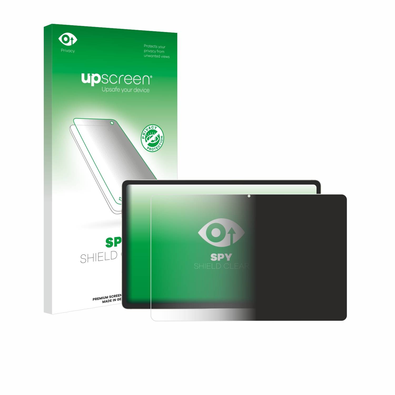 upscreen Spy Shield Sichtschutz-Folie für Samsung Galaxy Tab S9 Plus 5G