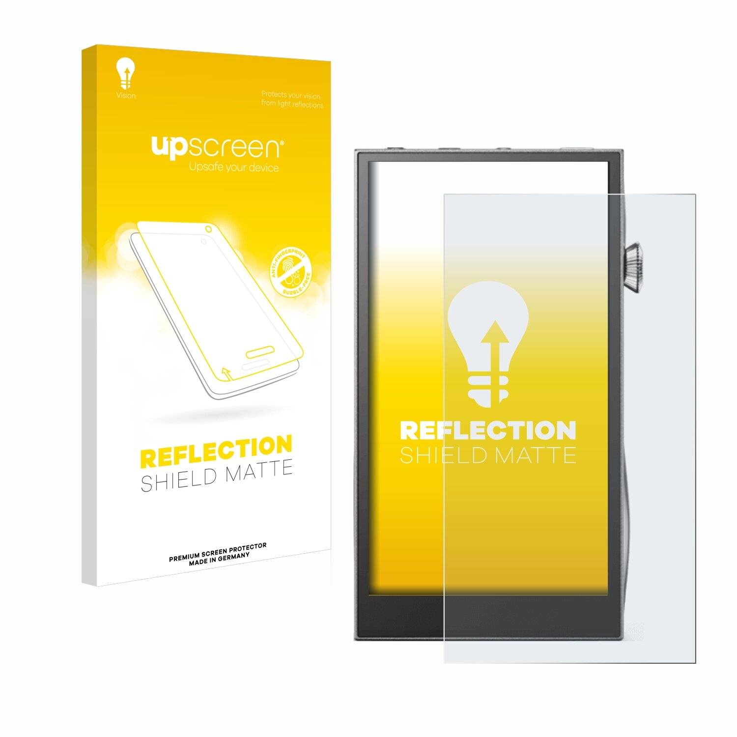 upscreen Reflection Shield Matt Schutzfolie für Astell&Kern A&futura
