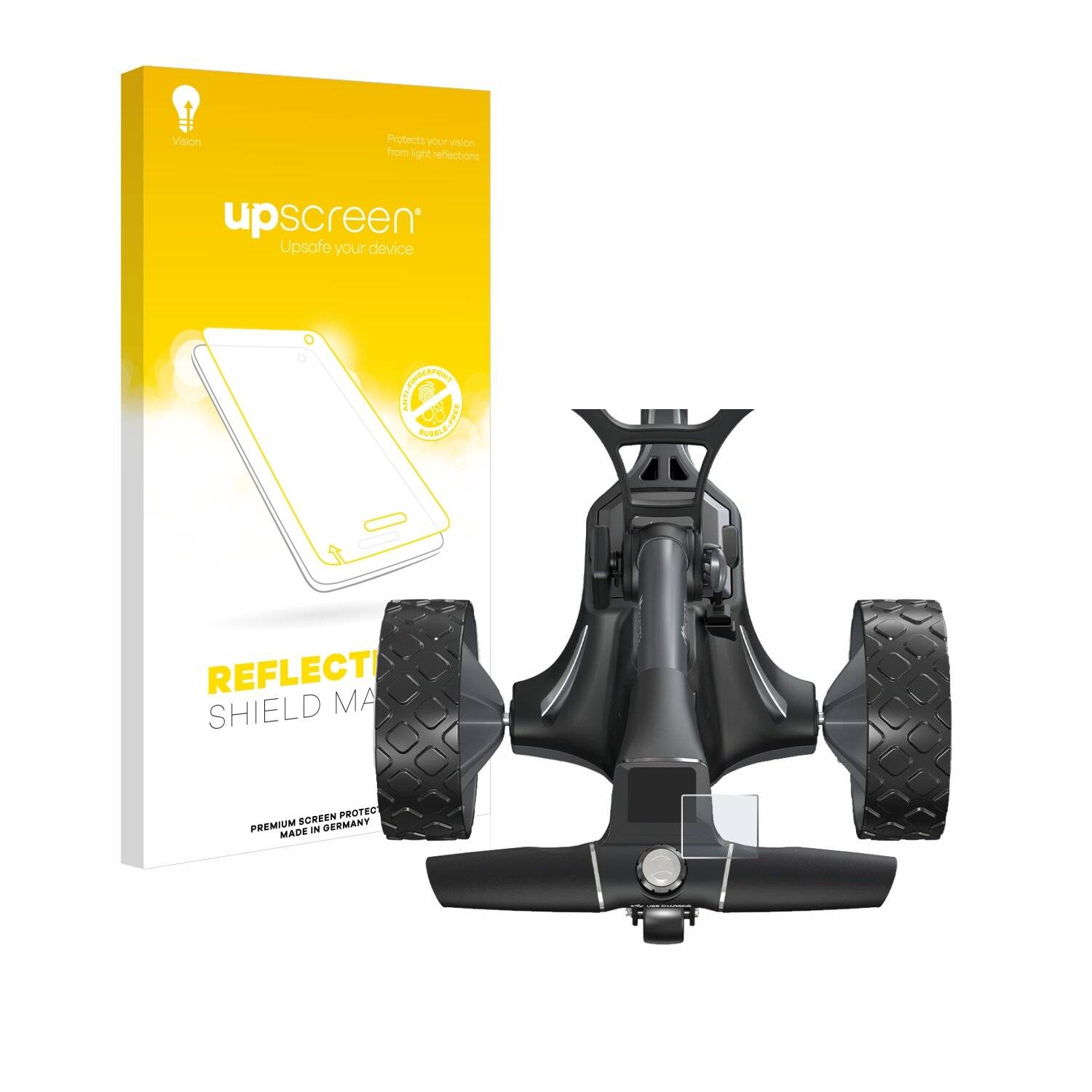 upscreen Reflection Shield Matt Schutzfolie für Motocaddy M7 GPS Electric