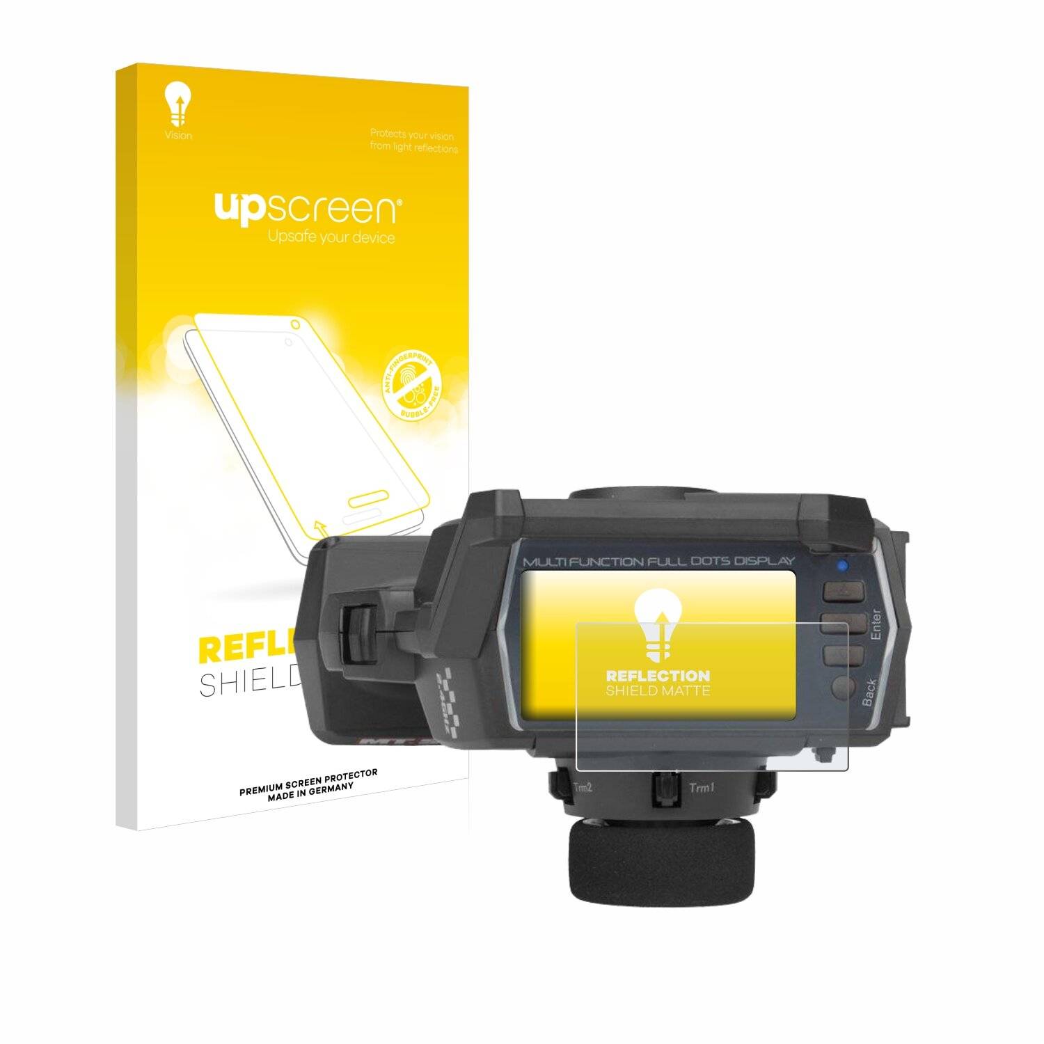 upscreen Reflection Shield Matt Schutzfolie für Sanwa