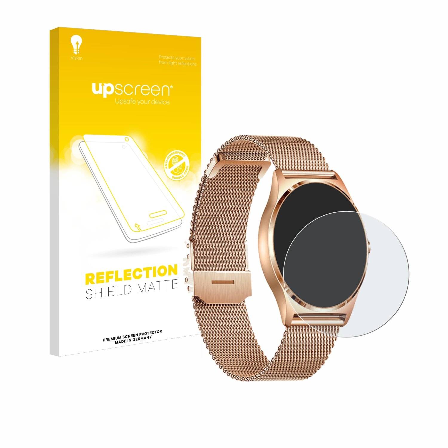 upscreen Reflection Shield Matt Schutzfolie für Xcoast X-Watch Joli XC