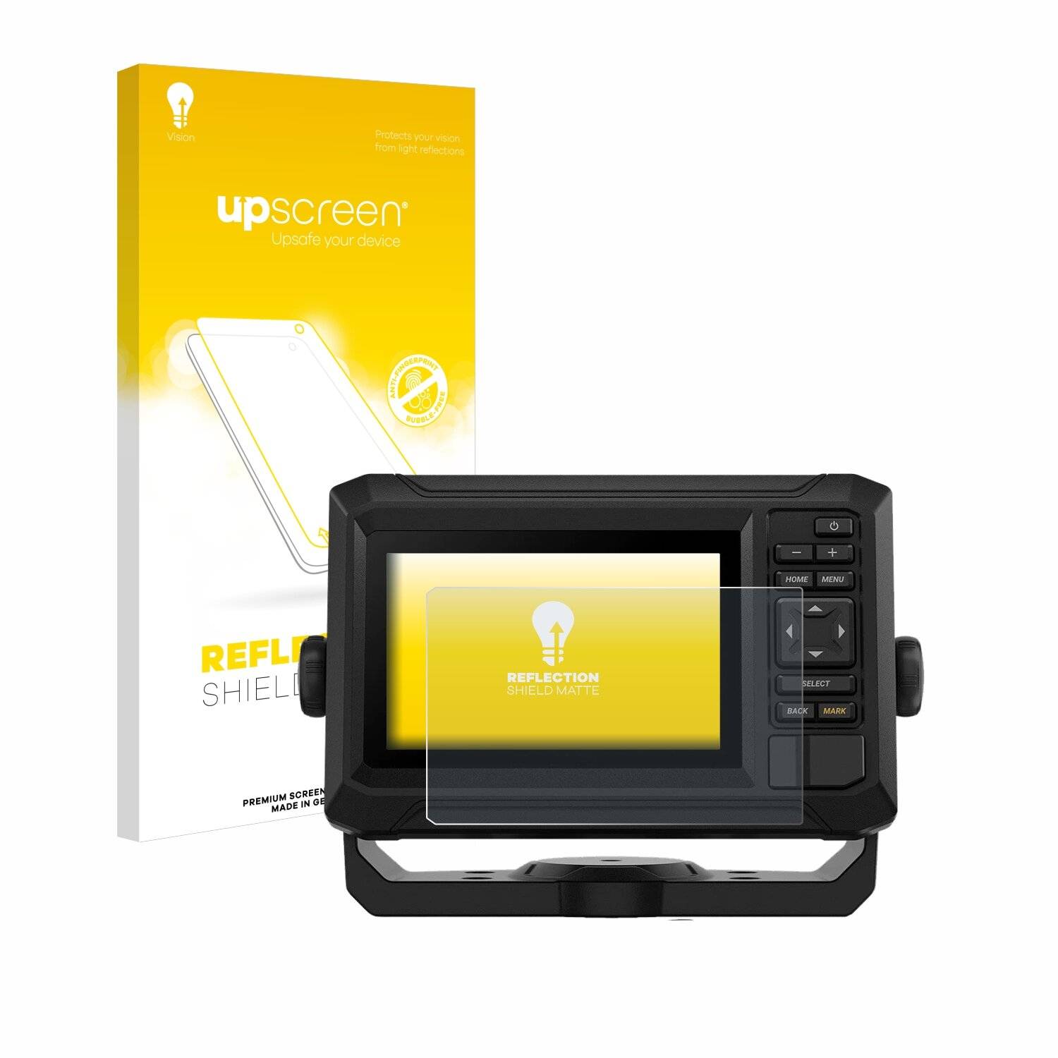 upscreen Reflection Shield Matt Schutzfolie für Garmin ECHOMAP UHD2