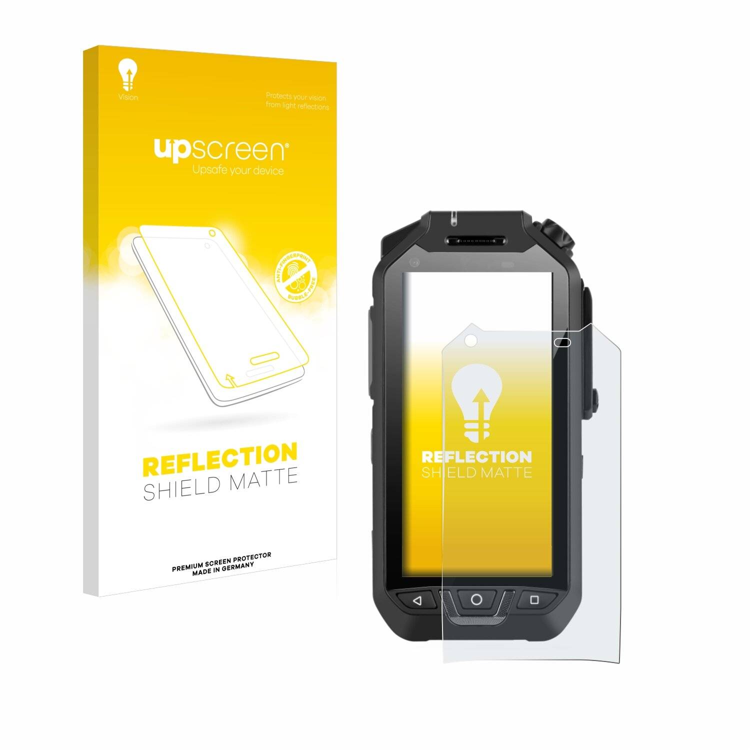 upscreen Reflection Shield Matt Schutzfolie für RugGear
