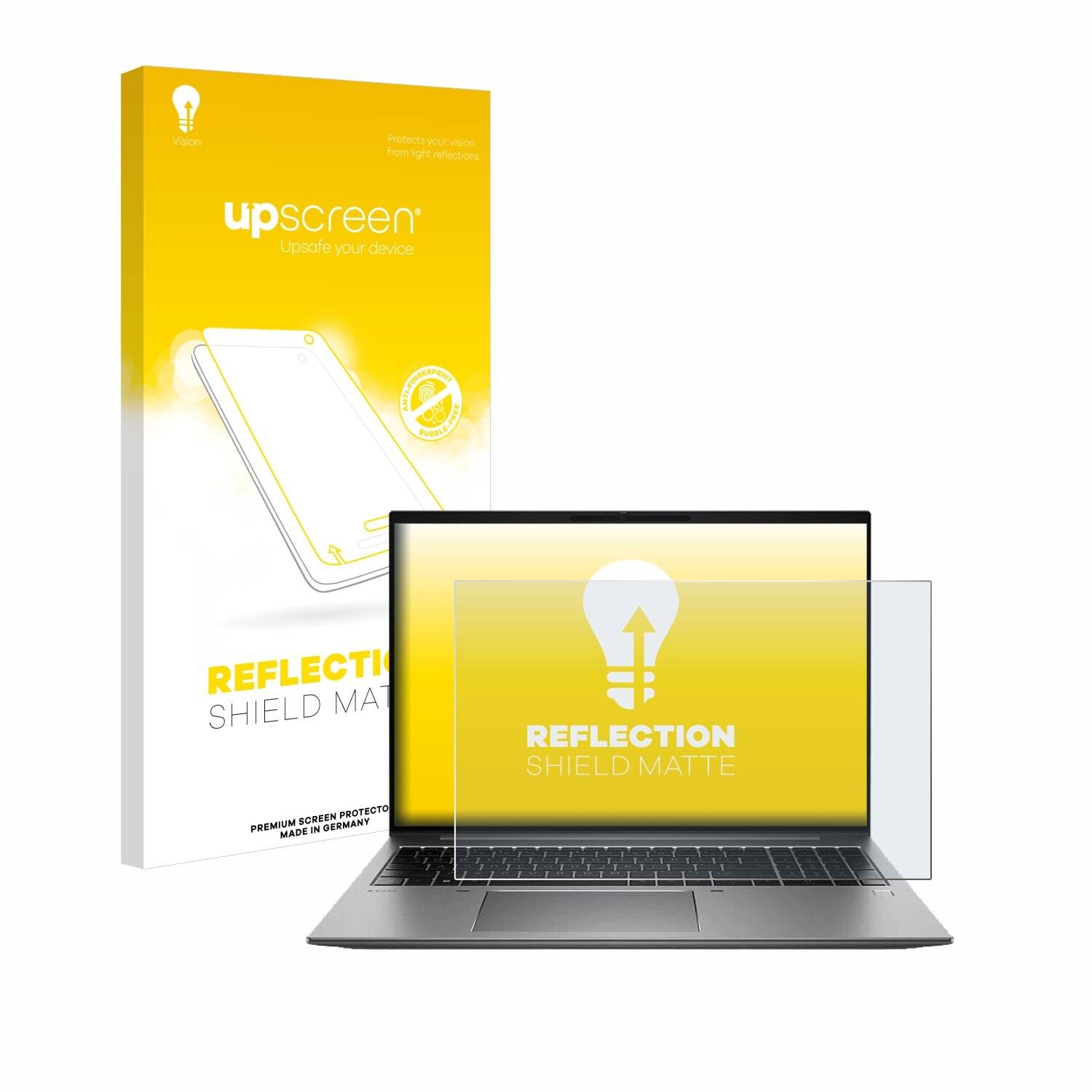 upscreen Reflection Shield Matt Schutzfolie für HP Zbook Firefly 16