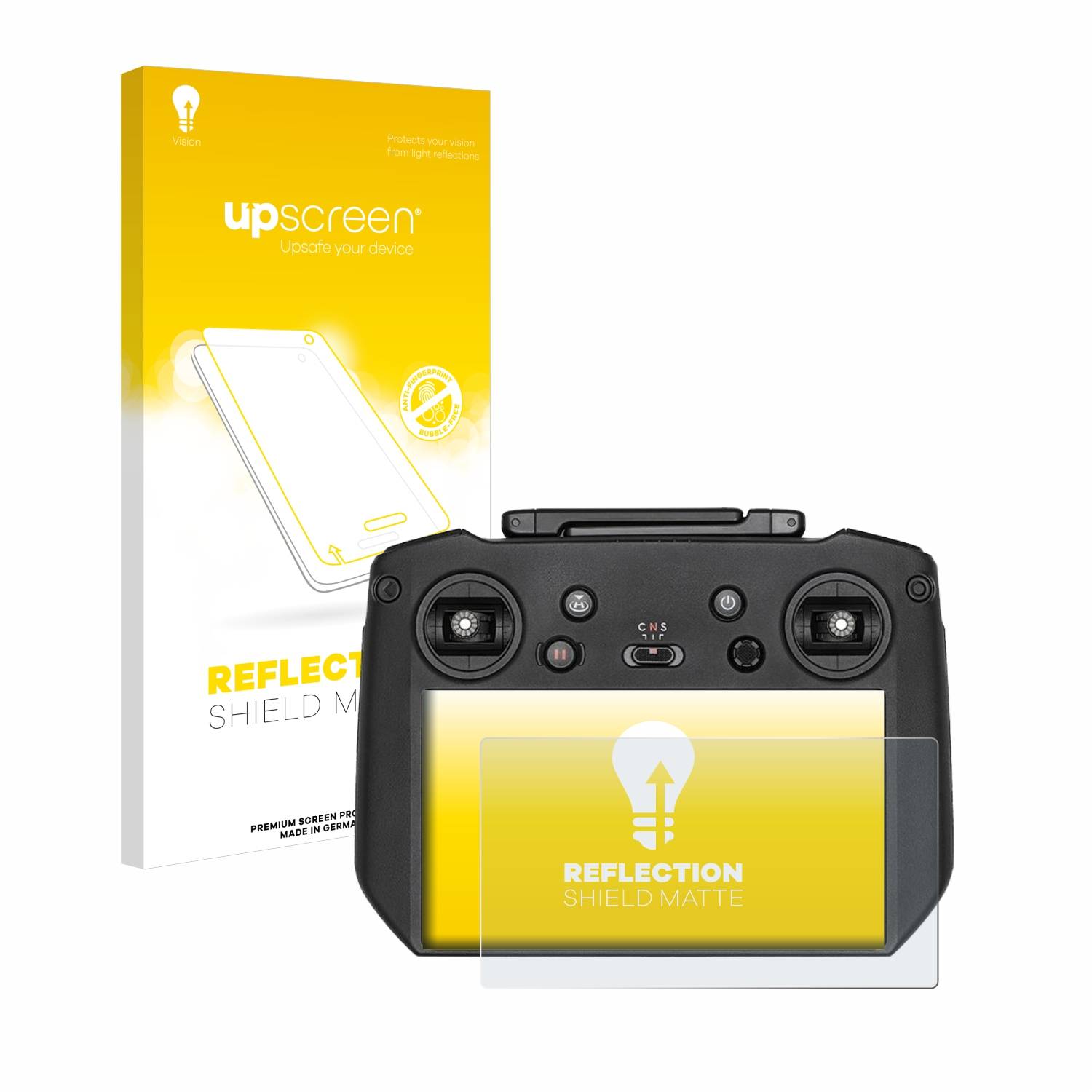upscreen Reflection Shield Matt Schutzfolie für DJI Mavic 3 RC Pro