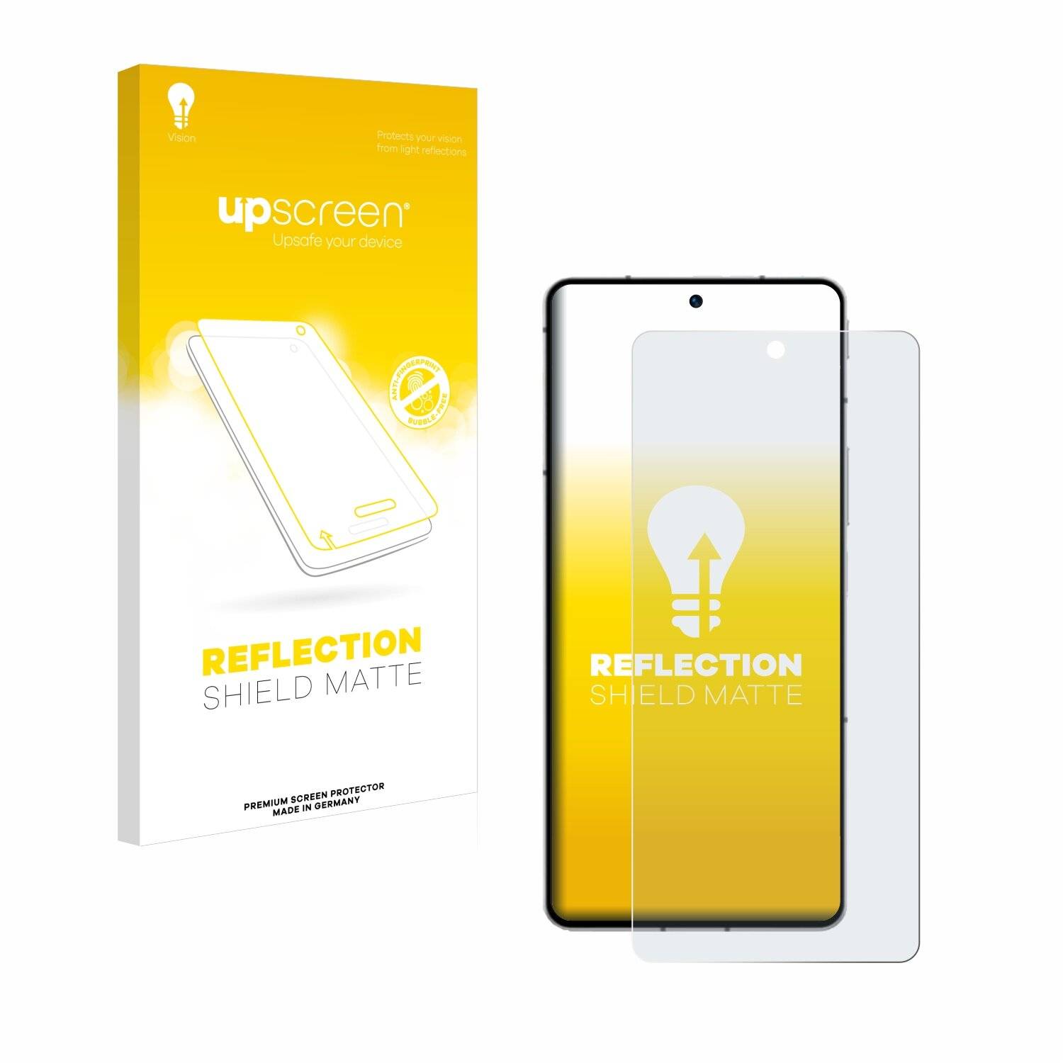 upscreen Reflection Shield Matt Schutzfolie für ZTE Nubia Z50S