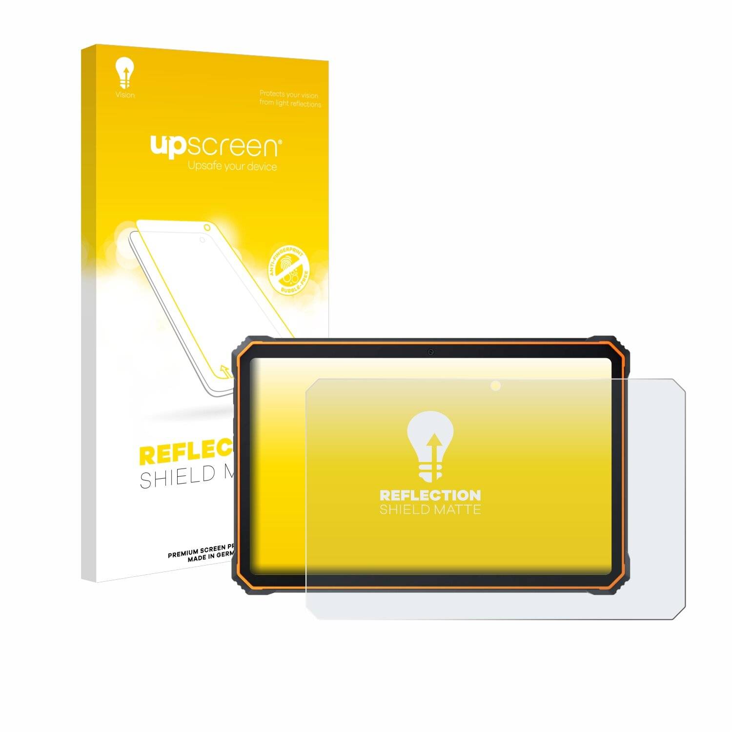 upscreen Reflection Shield Matt Schutzfolie für Blackview Active 8 Pro