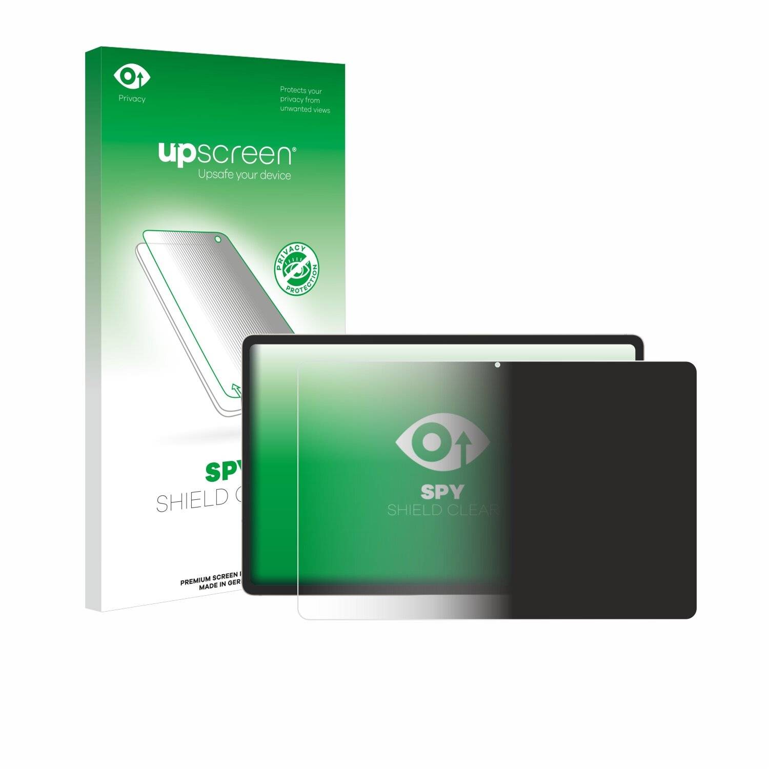 upscreen Spy Shield Sichtschutz-Folie für Samsung Galaxy Tab S9 Plus