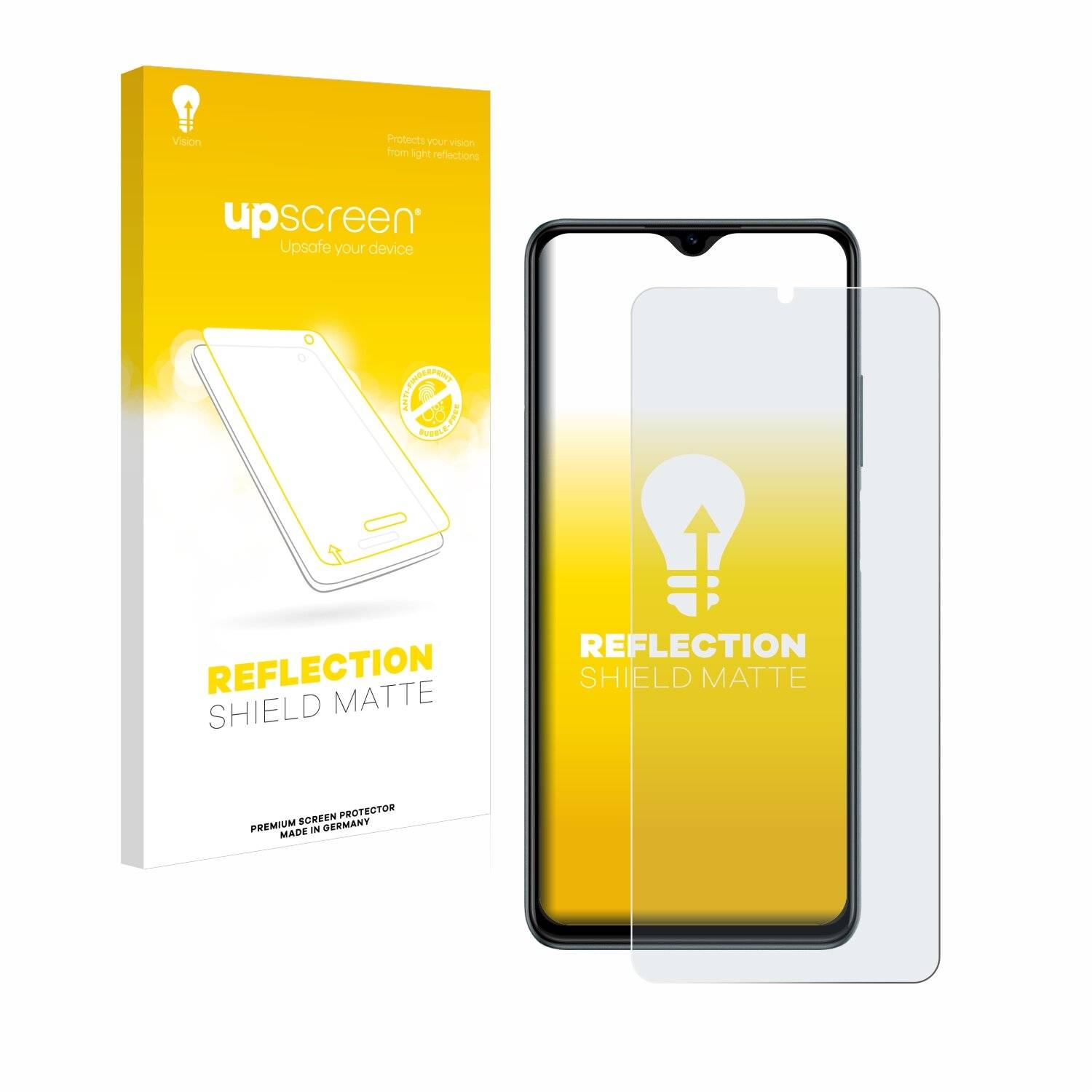 upscreen Reflection Shield Matt Schutzfolie für ZTE Blade