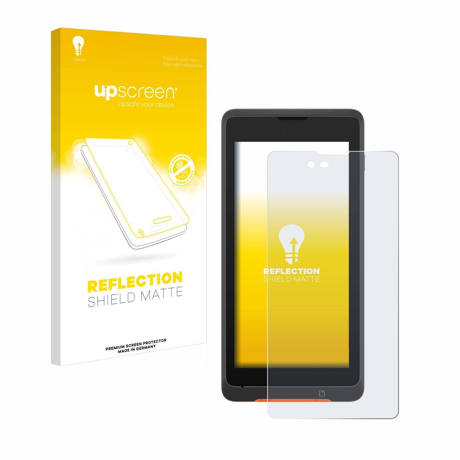 upscreen Reflection Shield Matt Schutzfolie für Sunmi P2 Lite