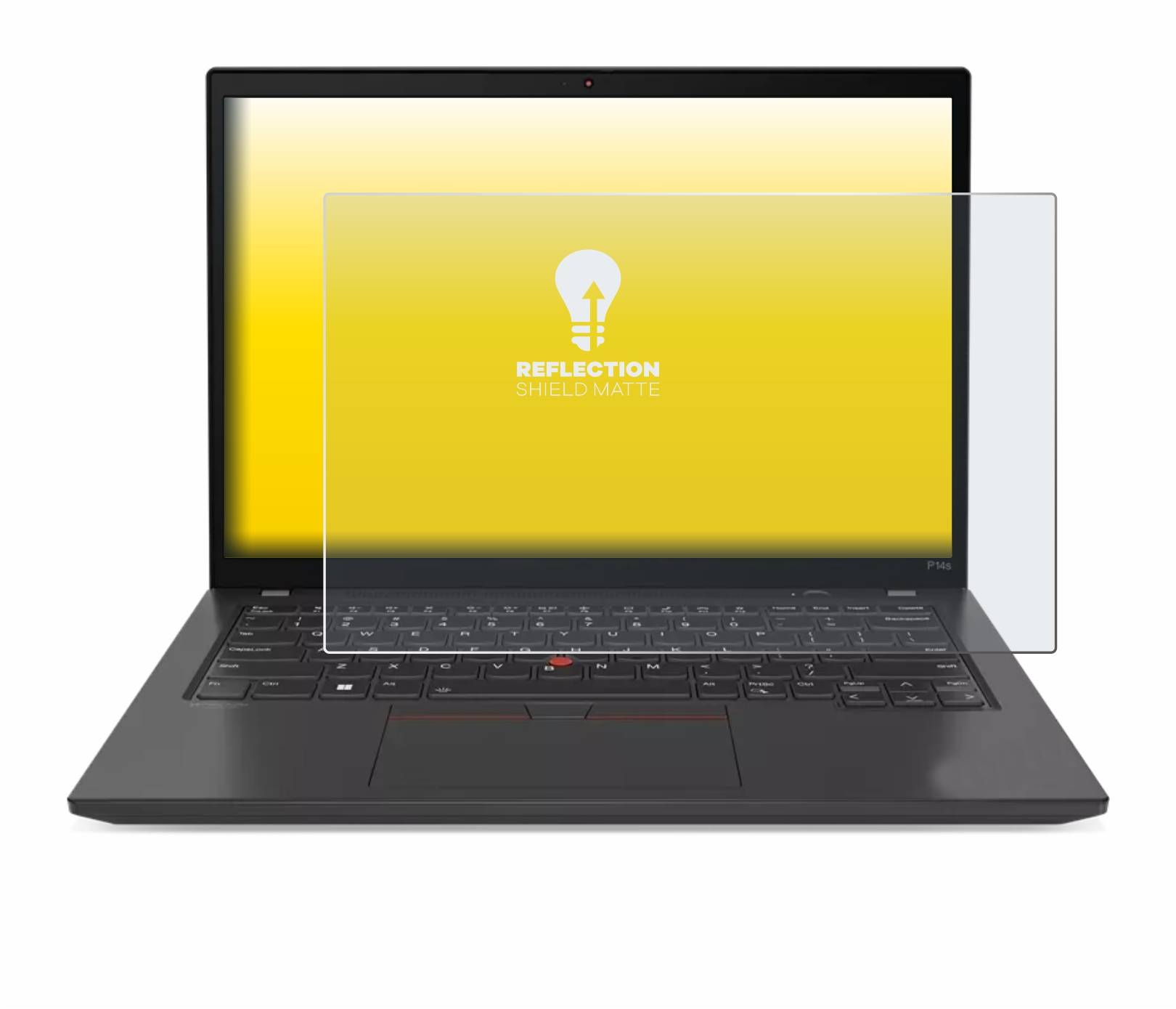 upscreen Reflection Shield Matt Schutzfolie für Lenovo ThinkPad P14s Gen 4