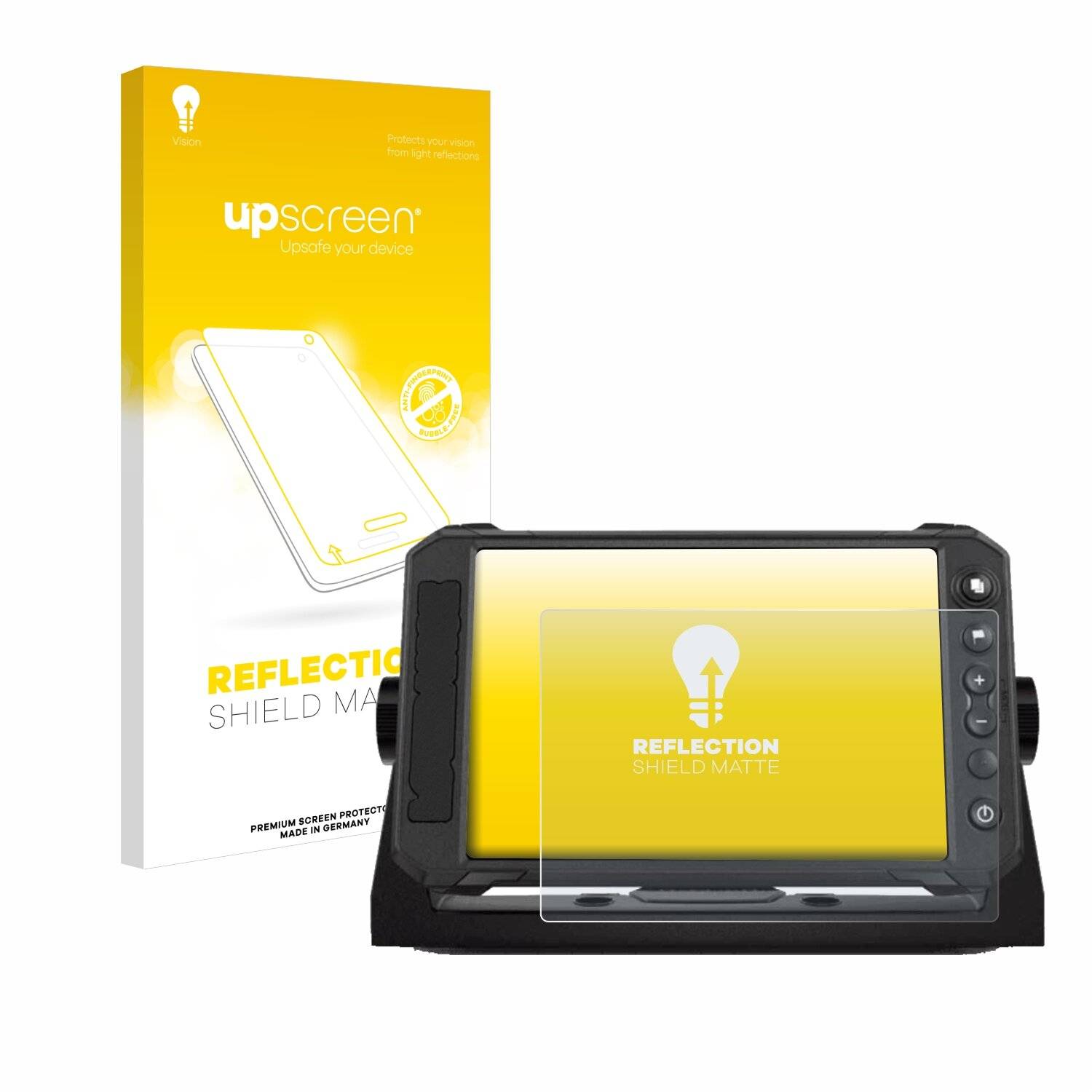 upscreen Reflection Shield Matt Schutzfolie für Lowrance Elite FS