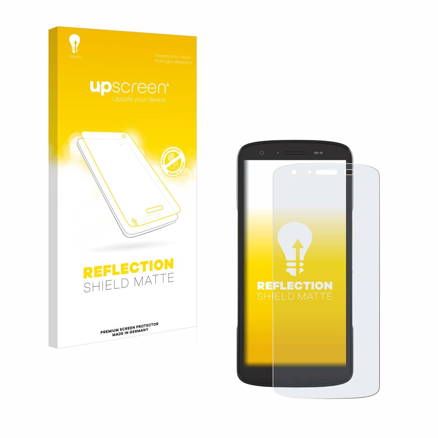 upscreen Reflection Shield Matt Schutzfolie für Zebra