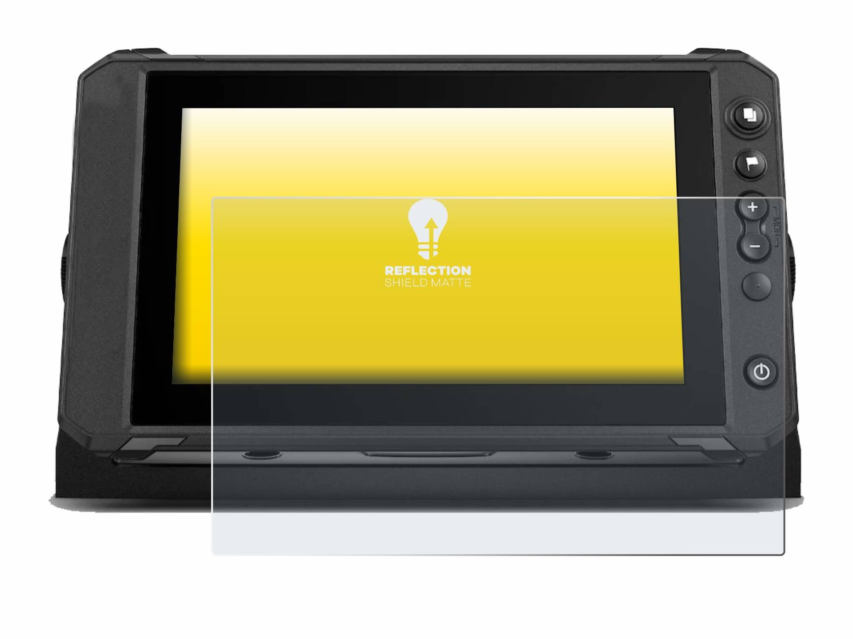 upscreen Reflection Shield Matt Schutzfolie für Lowrance Elite FS 9