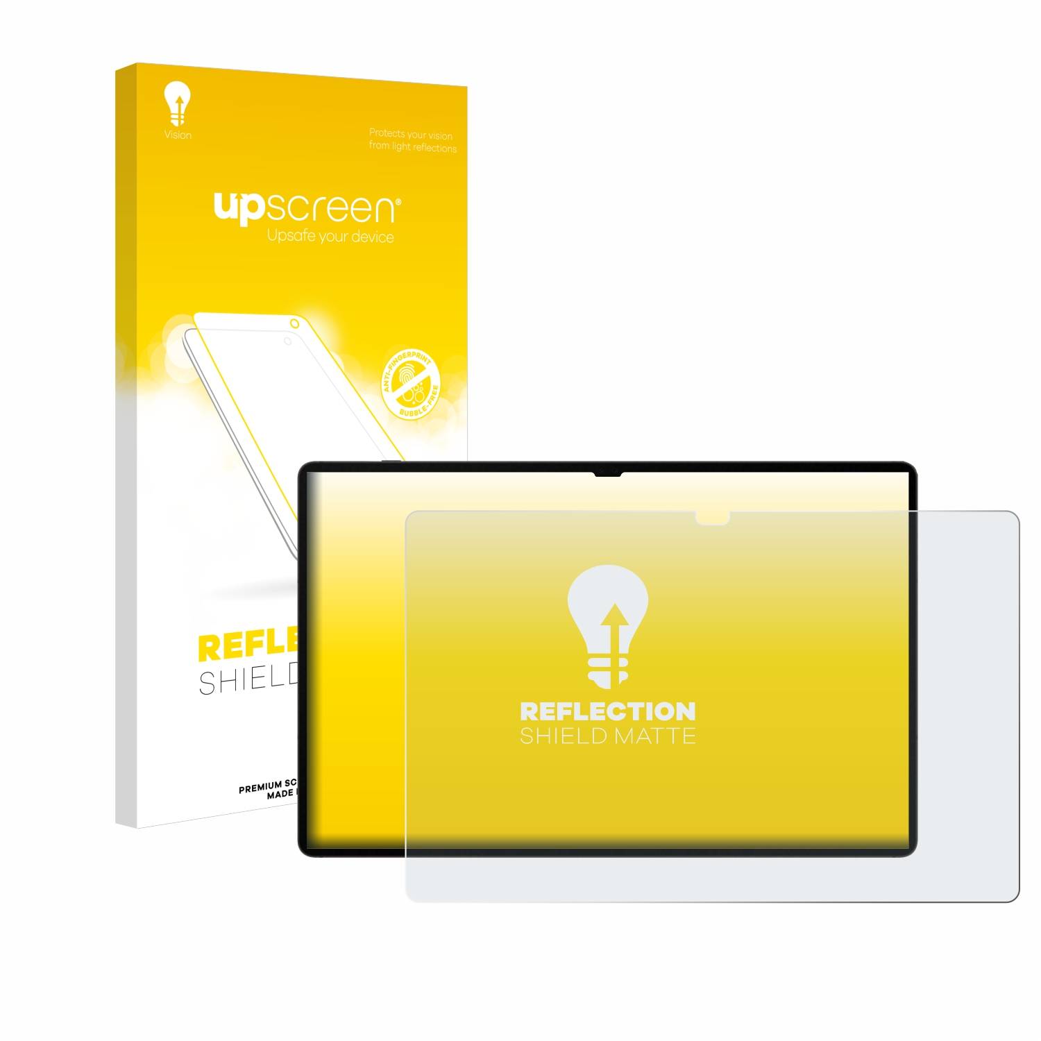 upscreen Reflection Shield Matt Schutzfolie für Samsung Galaxy Tab S9 Ultra WiFi