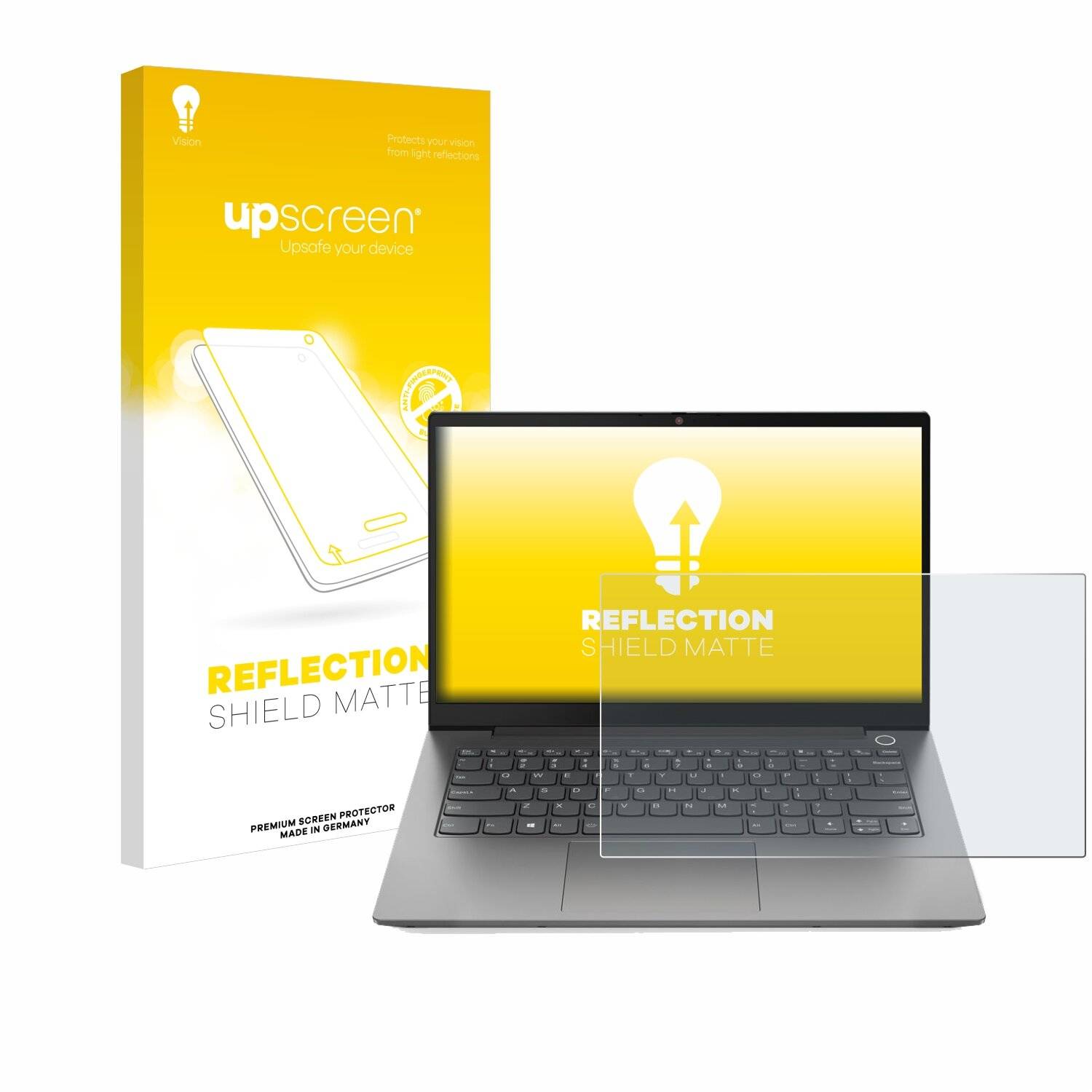 upscreen Reflection Shield Matt Schutzfolie für Lenovo ThinkBook 14 Gen