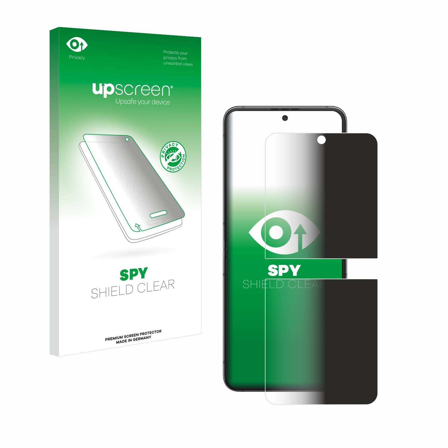 upscreen Spy Shield Sichtschutz-Folie für Samsung Galaxy Z Flip 5