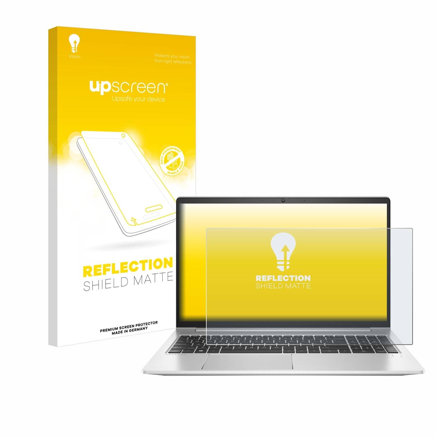 upscreen Reflection Shield Matt Schutzfolie für HP ProBook 450