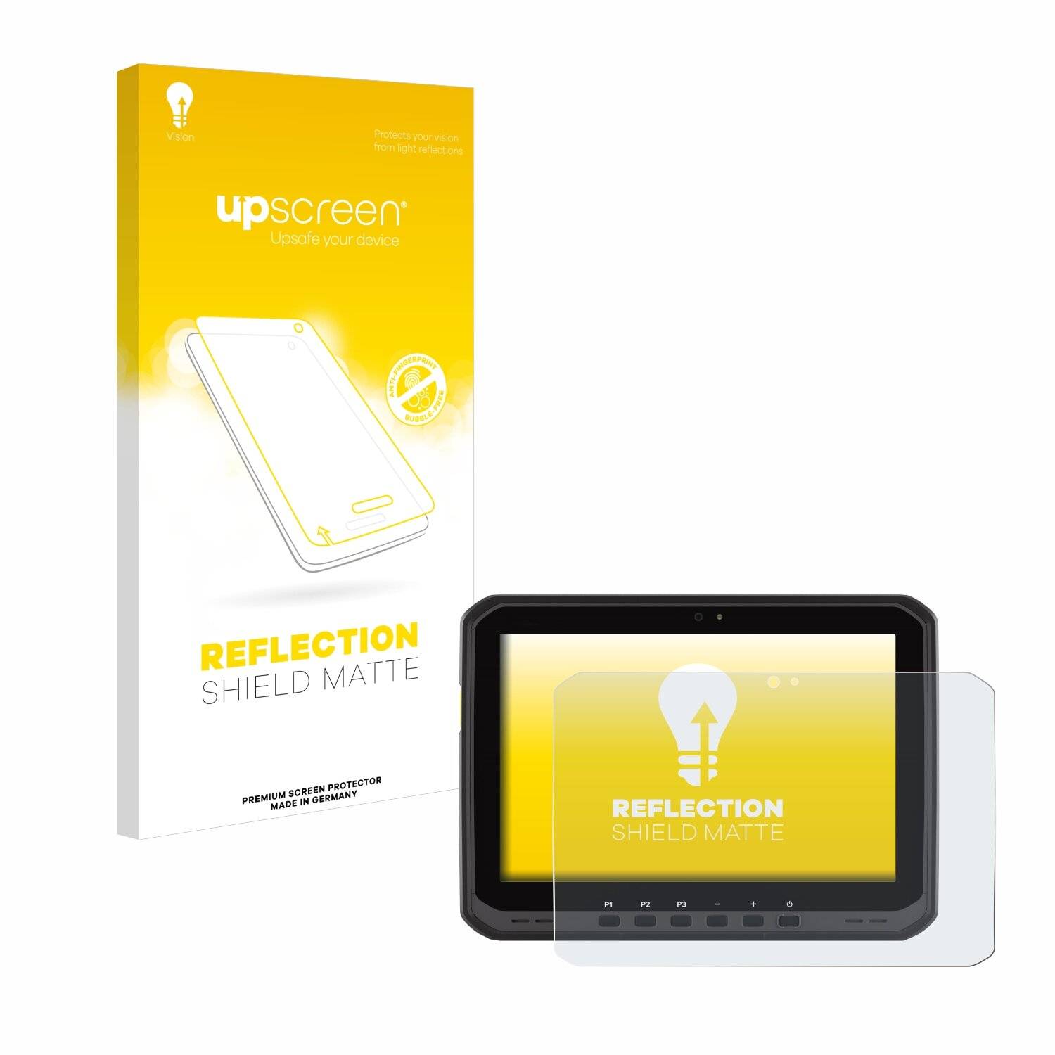 upscreen Reflection Shield Matt Schutzfolie für Zebra