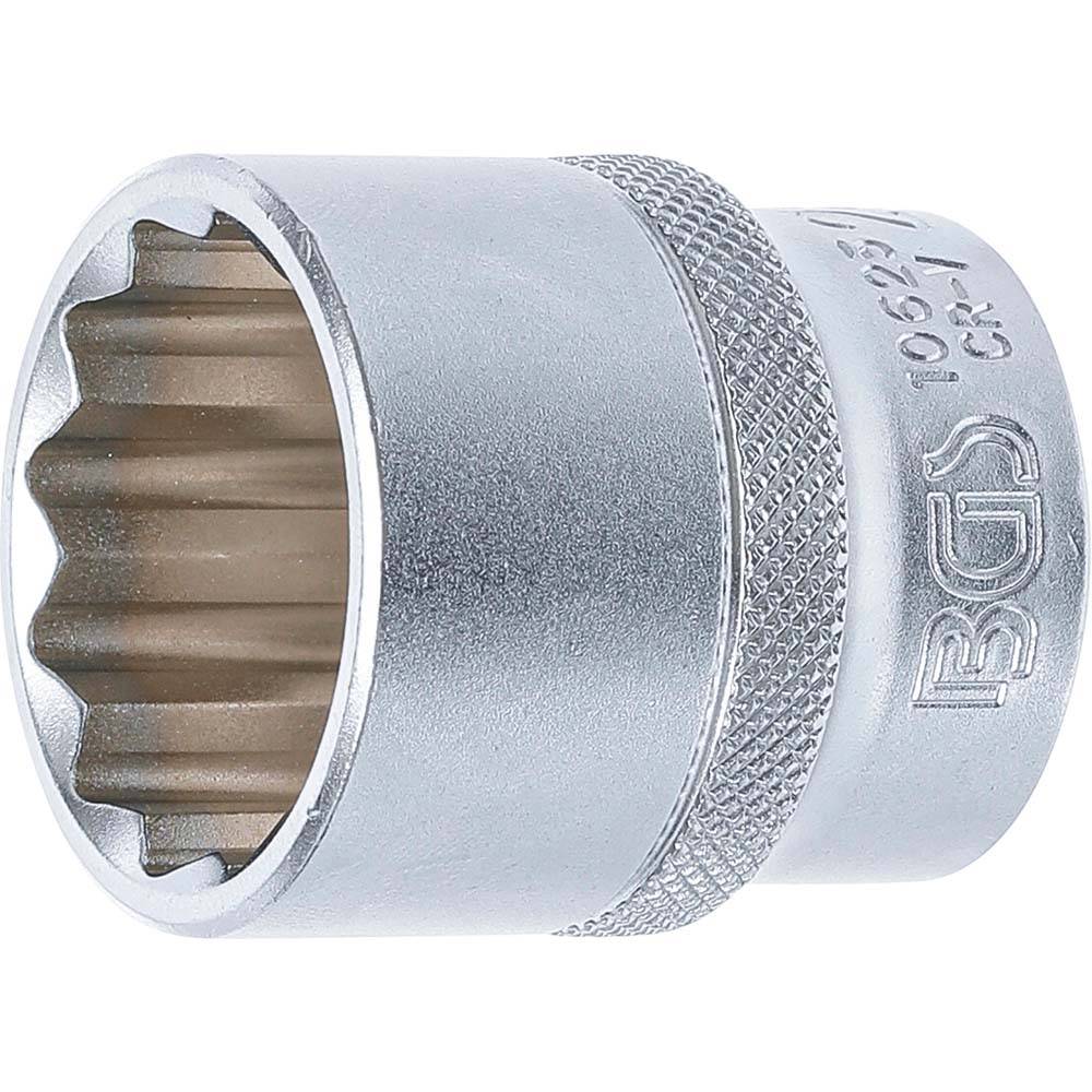 Steckschlüssel-Einsatz - Zwölfkant - Antrieb Innenvierkant 12,5 mm (1/2") - Schlüsselweite 28 mm