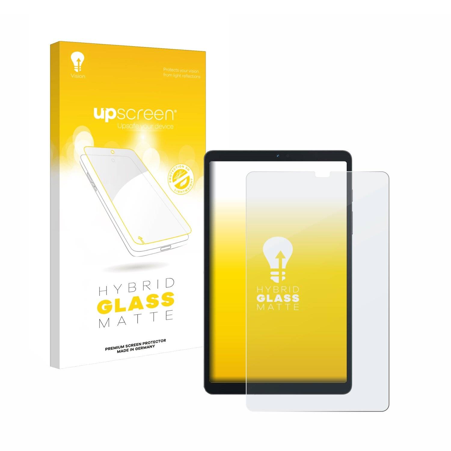 upscreen Hybrid Glas Matt Panzer-Folie für Blackview Tab