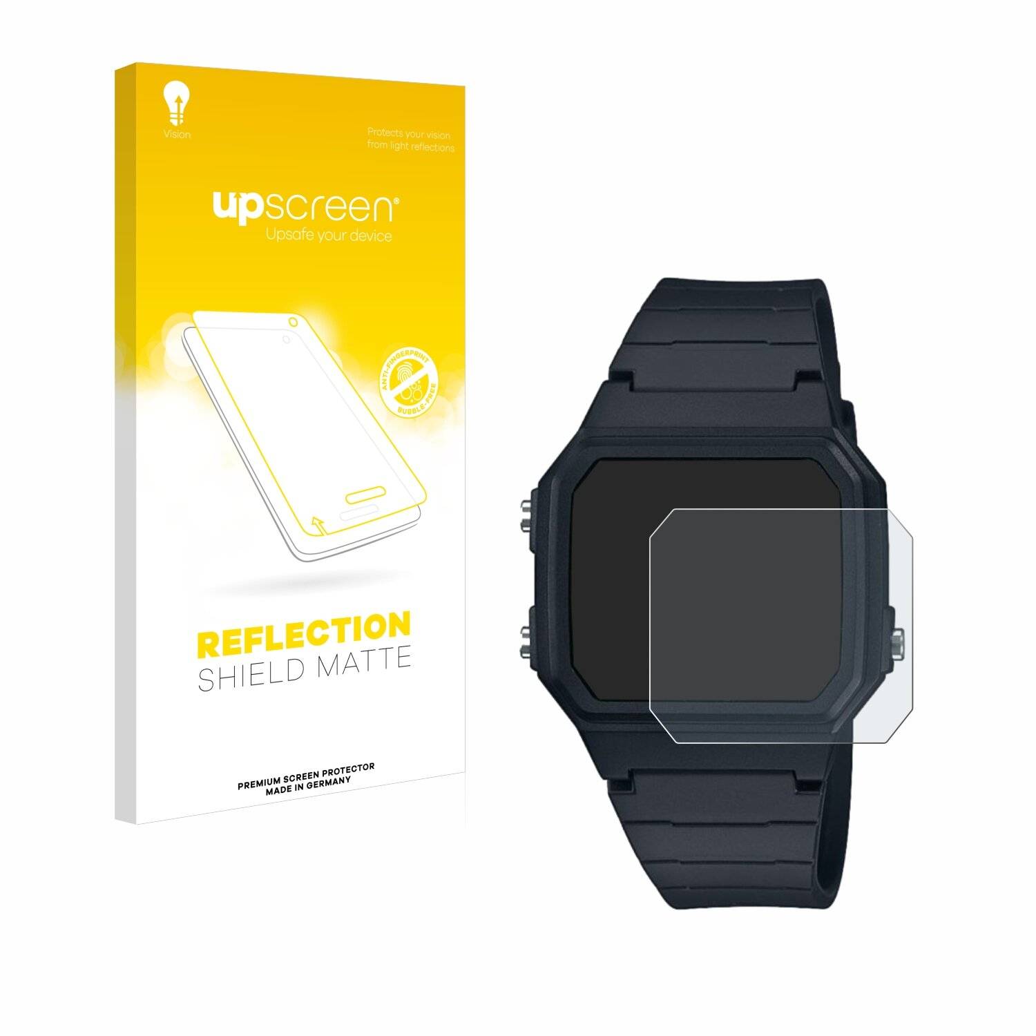 upscreen Reflection Shield Matt Schutzfolie für Casio