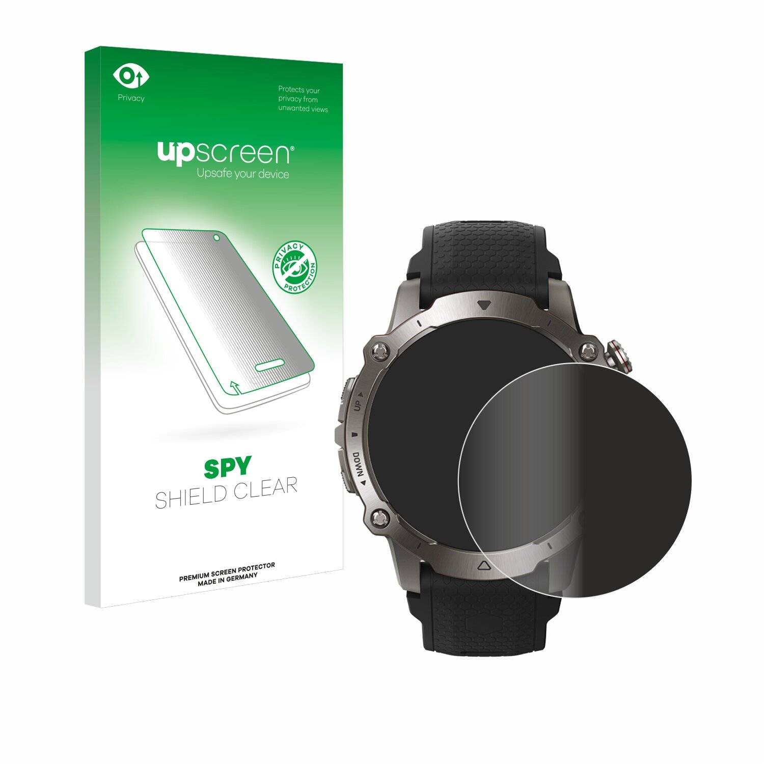 upscreen Spy Shield Sichtschutz-Folie für Huami Amazfit
