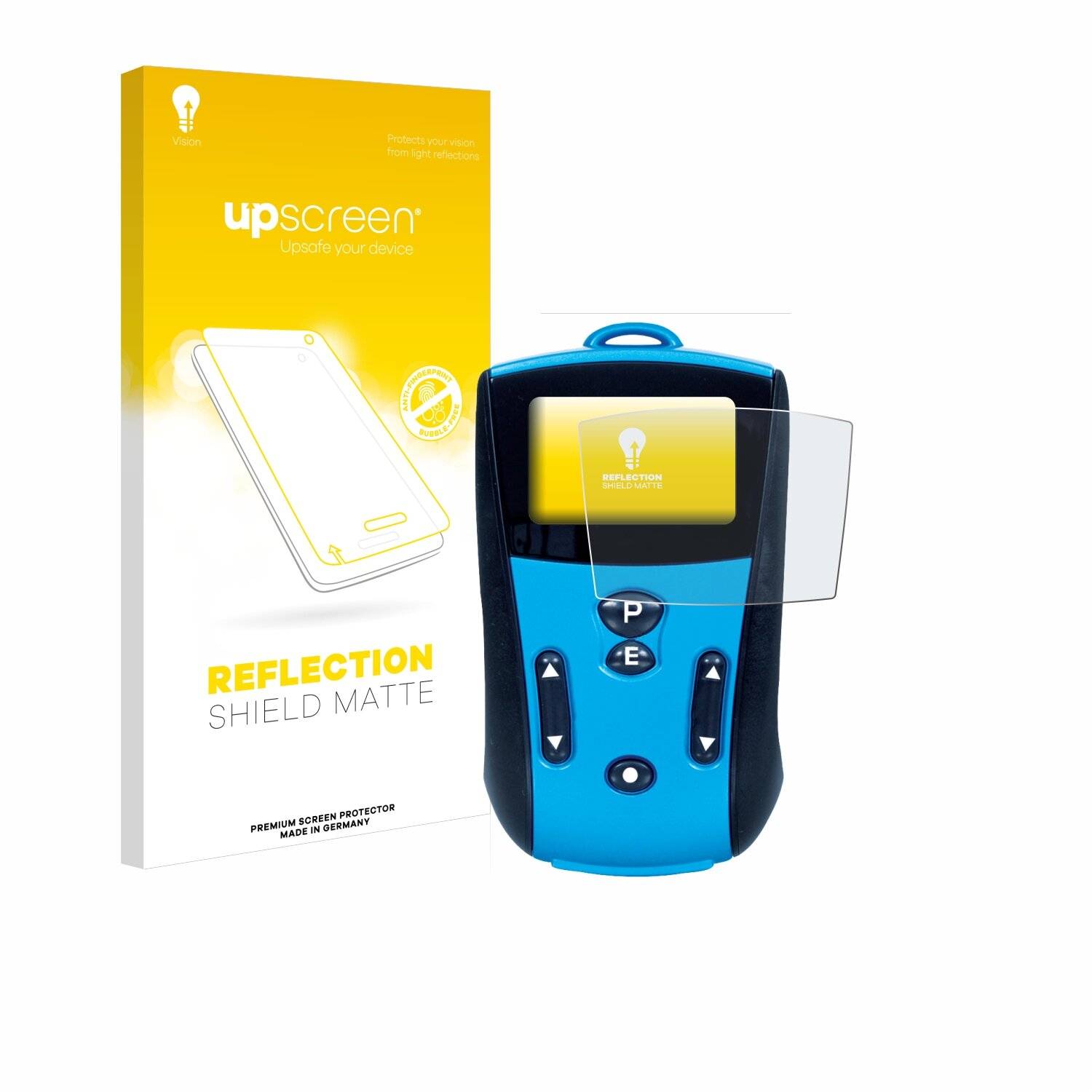 upscreen Reflection Shield Matt Schutzfolie für schwa-medico UROstim