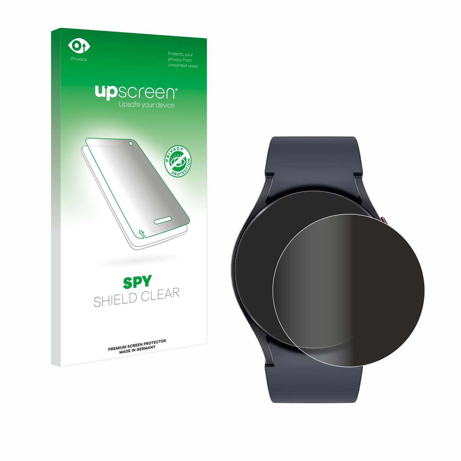 upscreen Spy Shield Sichtschutz-Folie für Samsung Galaxy Watch 6 (44 mm)