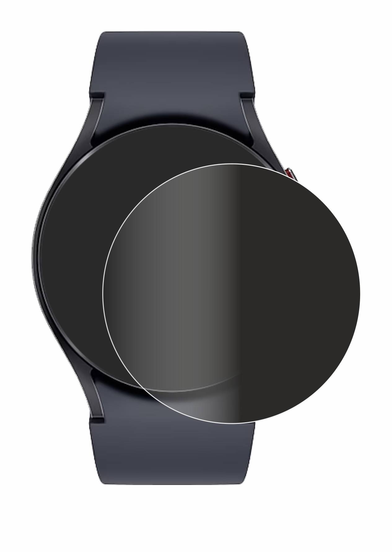 upscreen Spy Shield Sichtschutz-Folie für Samsung Galaxy Watch 6 (44 mm)