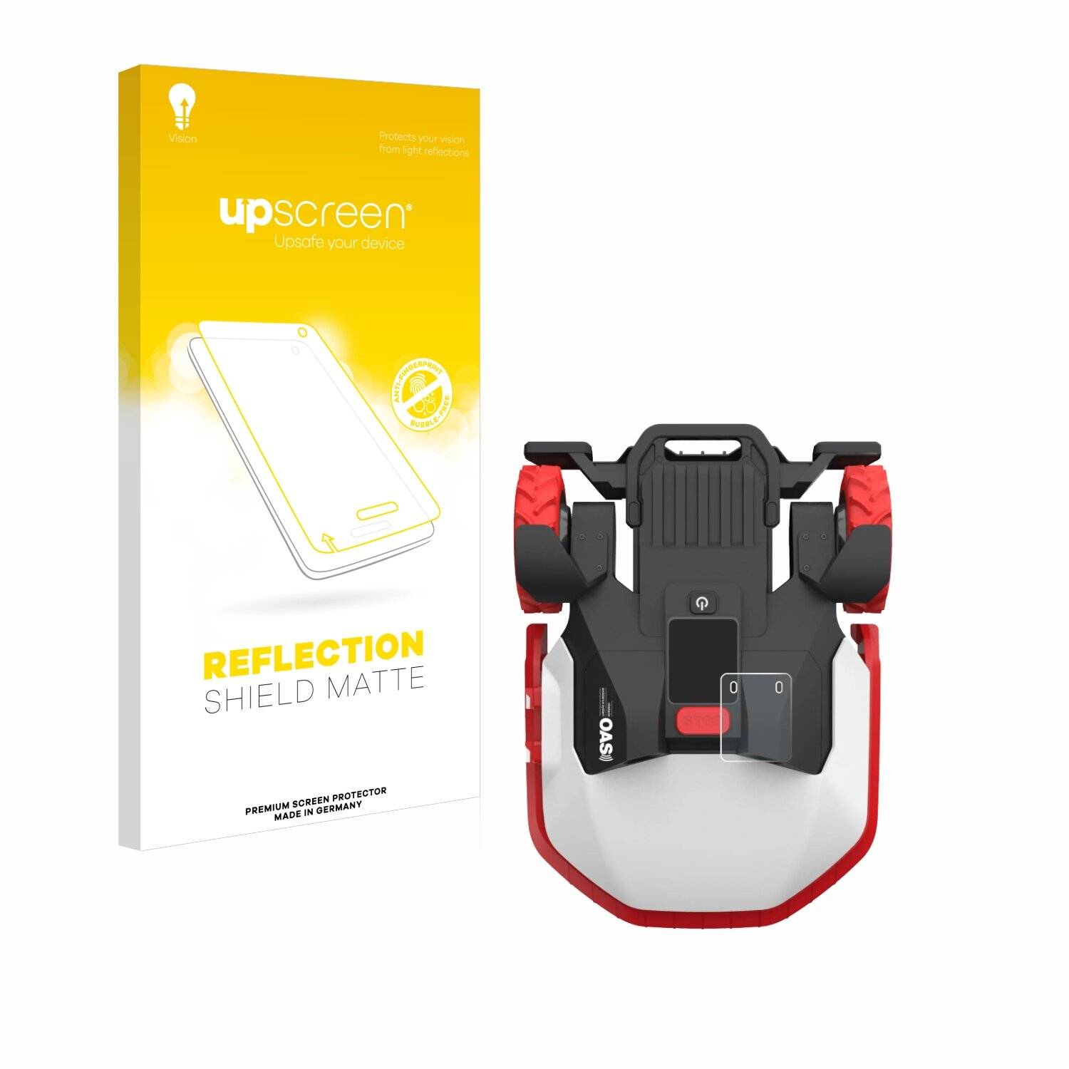 upscreen Reflection Shield Matt Schutzfolie für Kress Mission Mega 3000