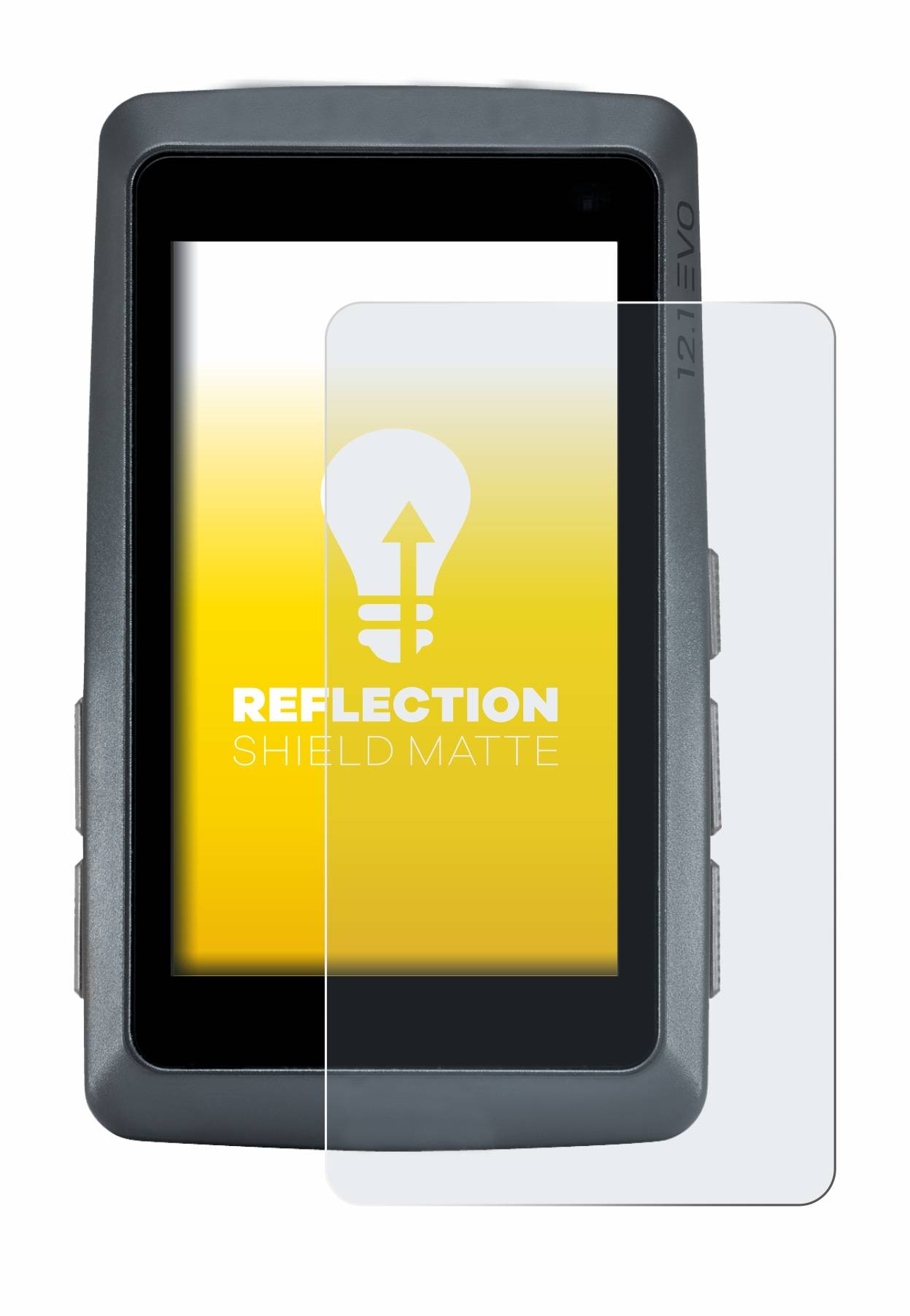 upscreen Reflection Shield Matt Schutzfolie für Sigma ROX 12.1 EVO