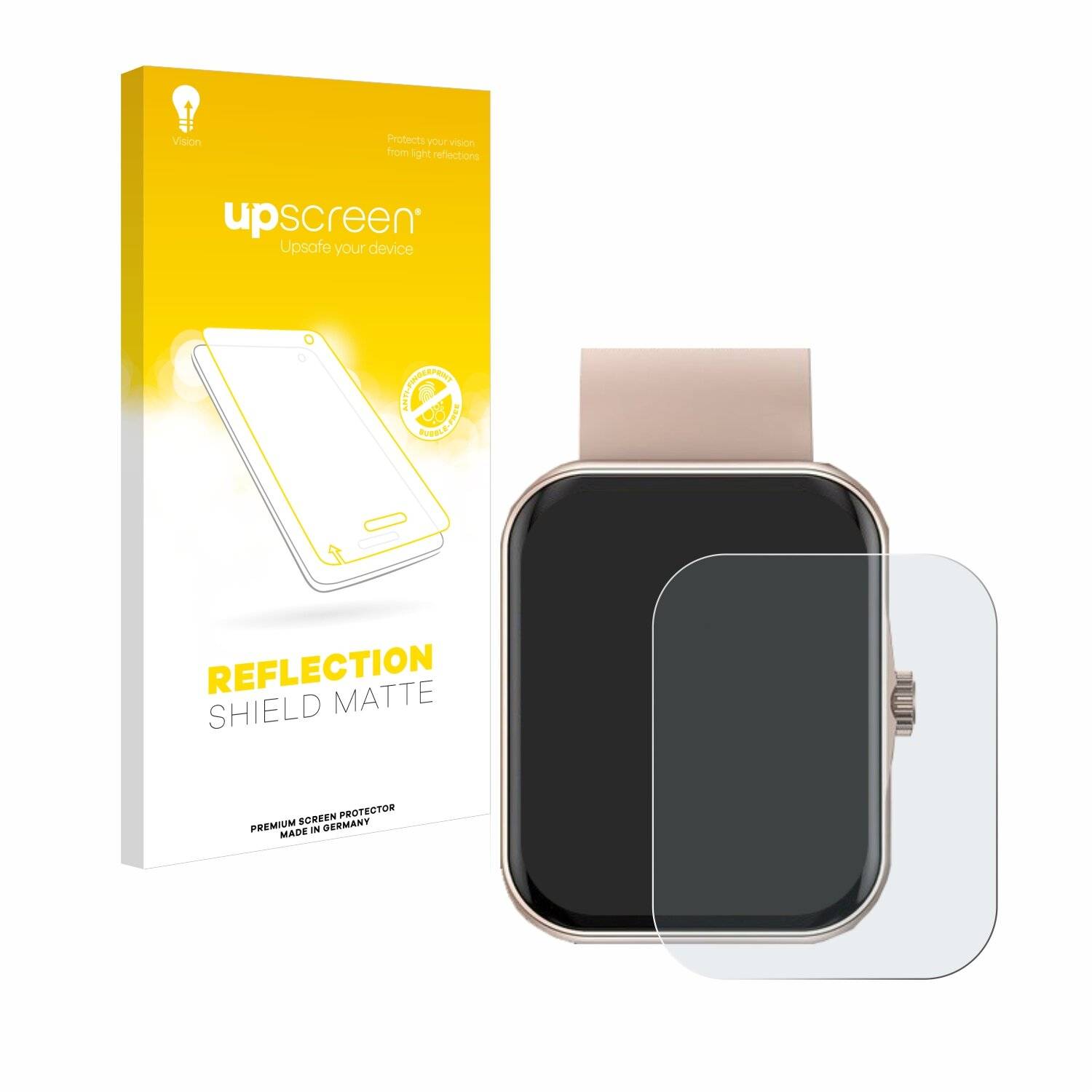upscreen Reflection Shield Matt Schutzfolie für Mutoy Smartwatch