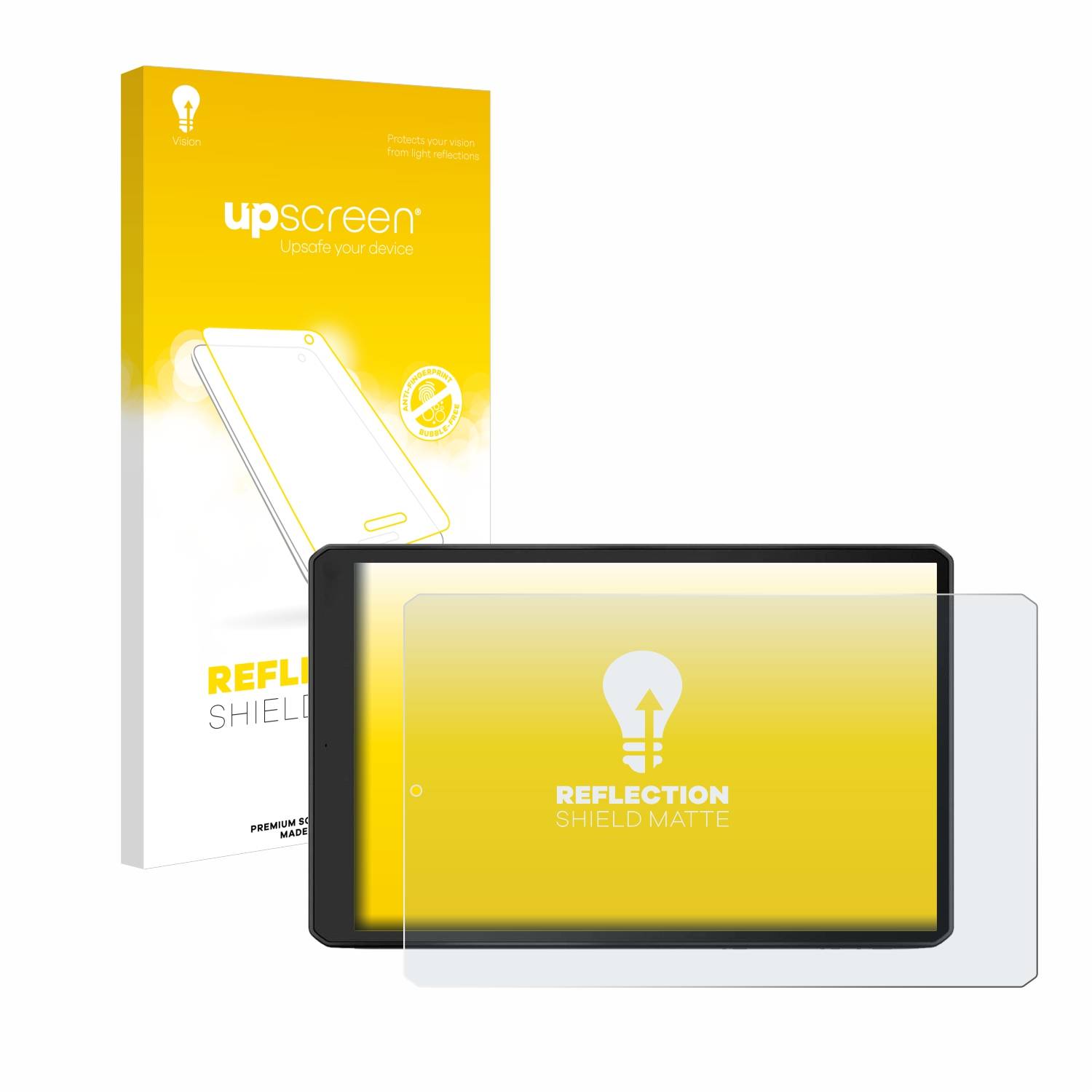 upscreen Reflection Shield Matt Schutzfolie für Garmin Camper 1095