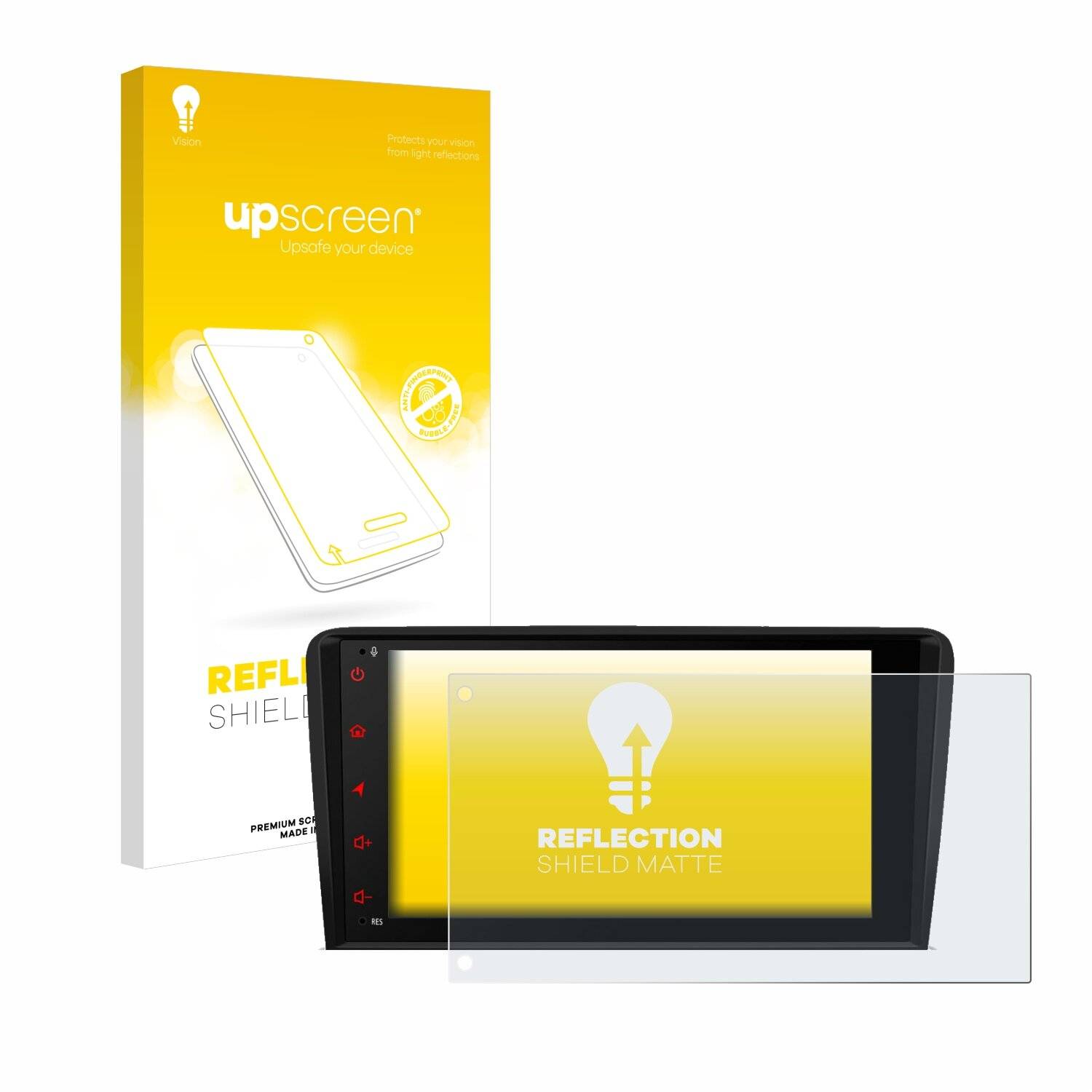 upscreen Reflection Shield Matt Schutzfolie für Xtrons