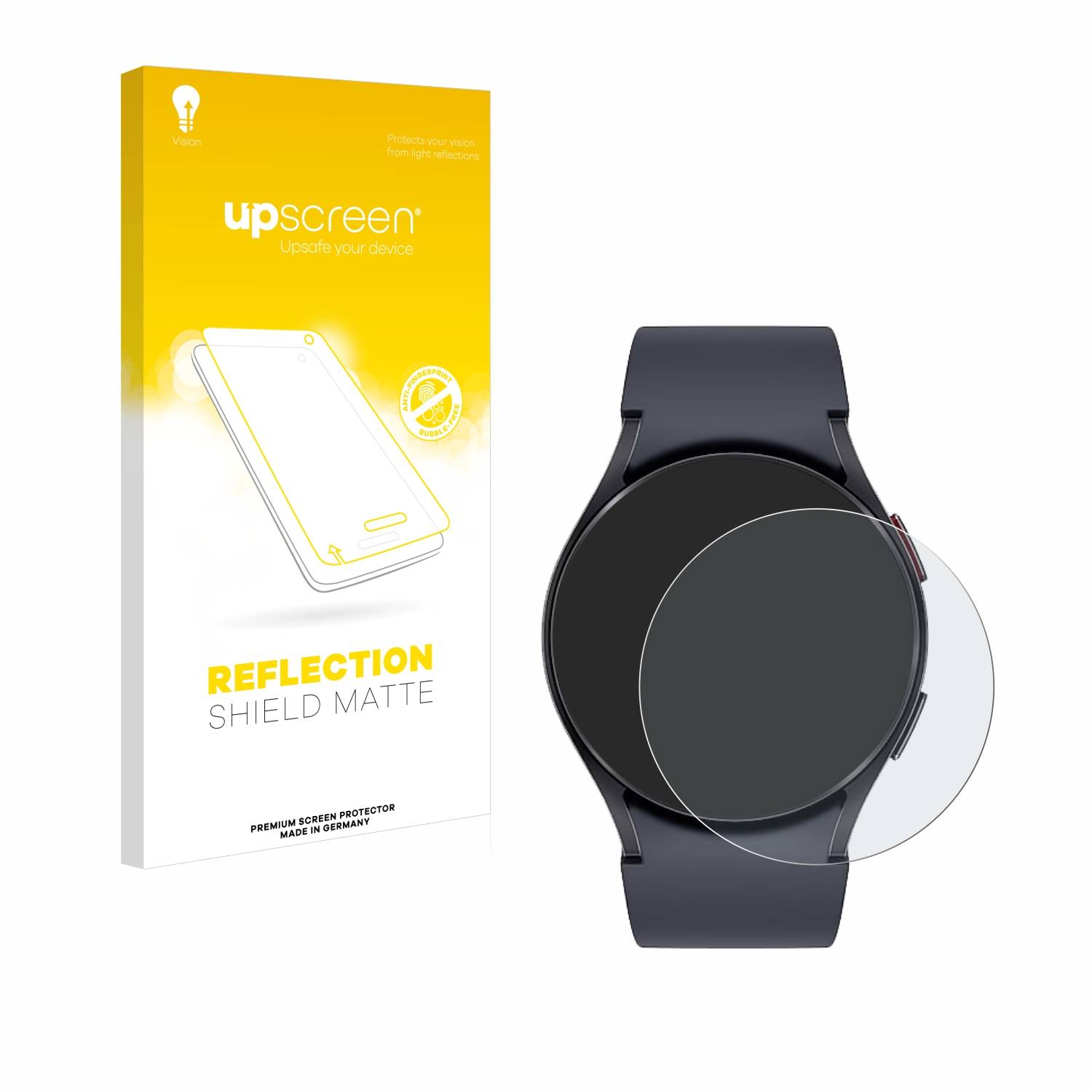 upscreen Reflection Shield Matt Schutzfolie für Samsung Galaxy Watch 6 (40 mm)