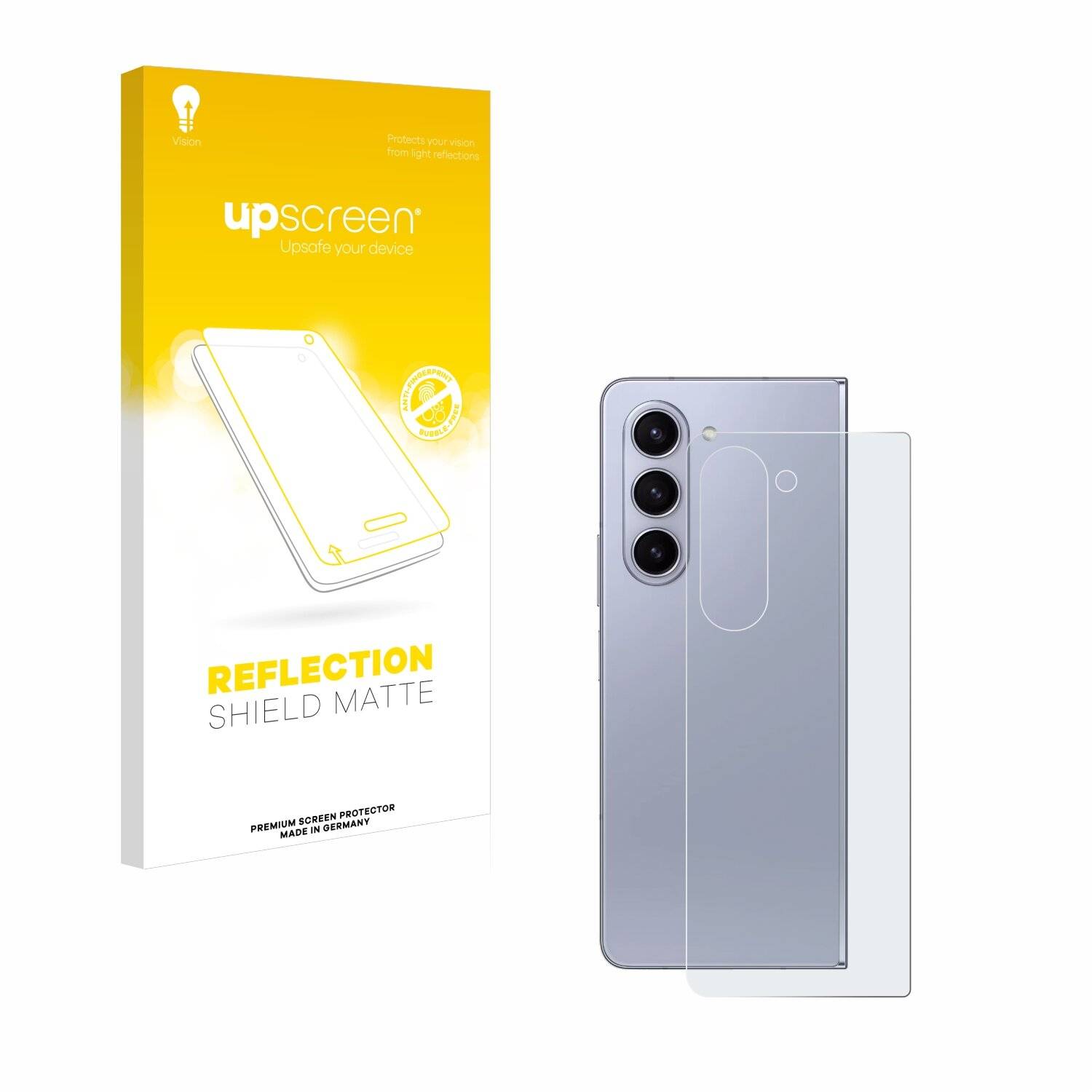 upscreen Reflection Shield Matt Schutzfolie für Samsung Galaxy Z Fold 5