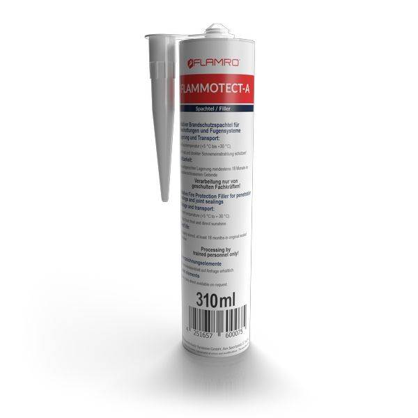 Flamro 01155115 FLAMMOTECT-A 310ml Ablative Brandschutz Spachtel Kartusche Install.Baumaterial
