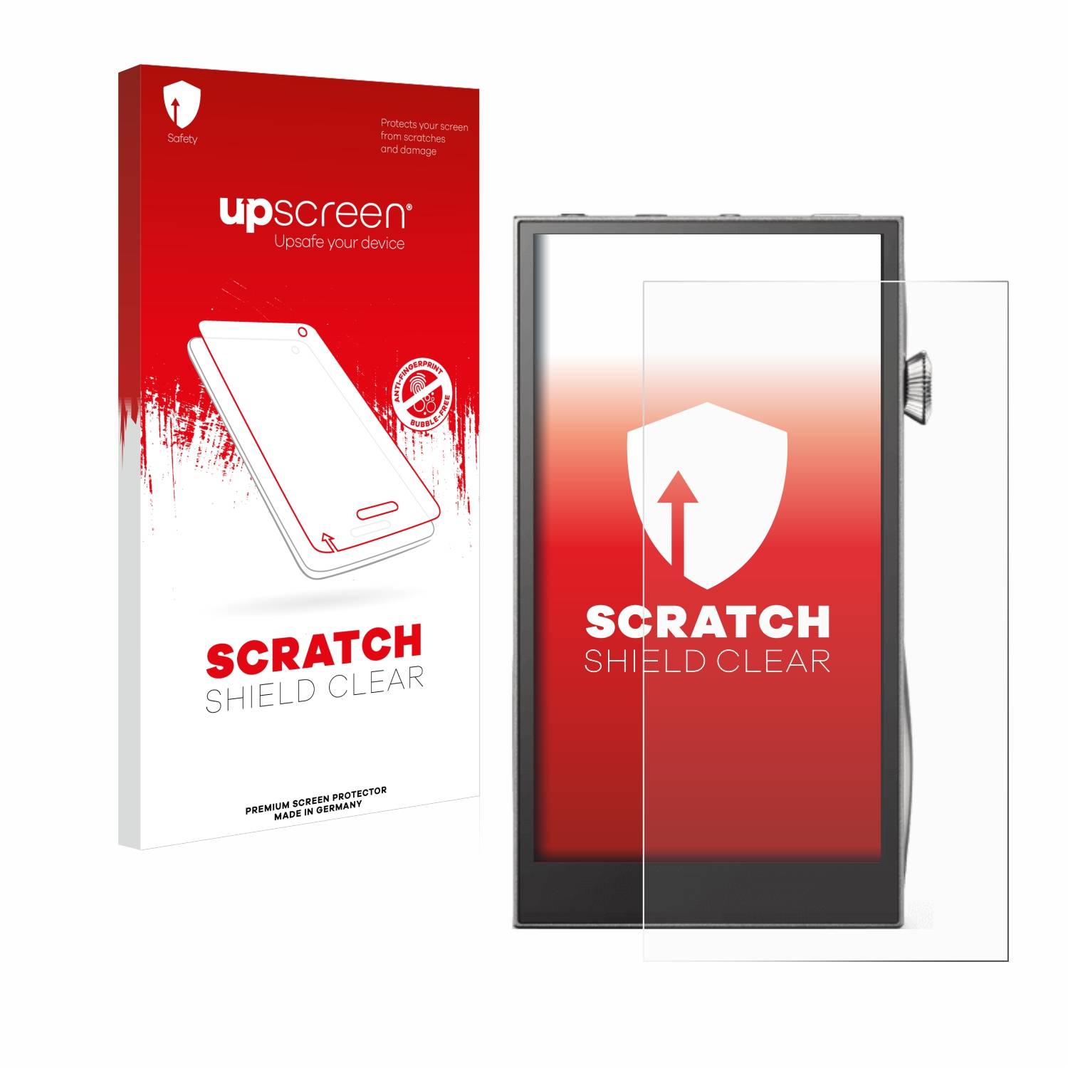 upscreen Scratch Shield Schutzfolie für Astell&Kern A&futura SE300