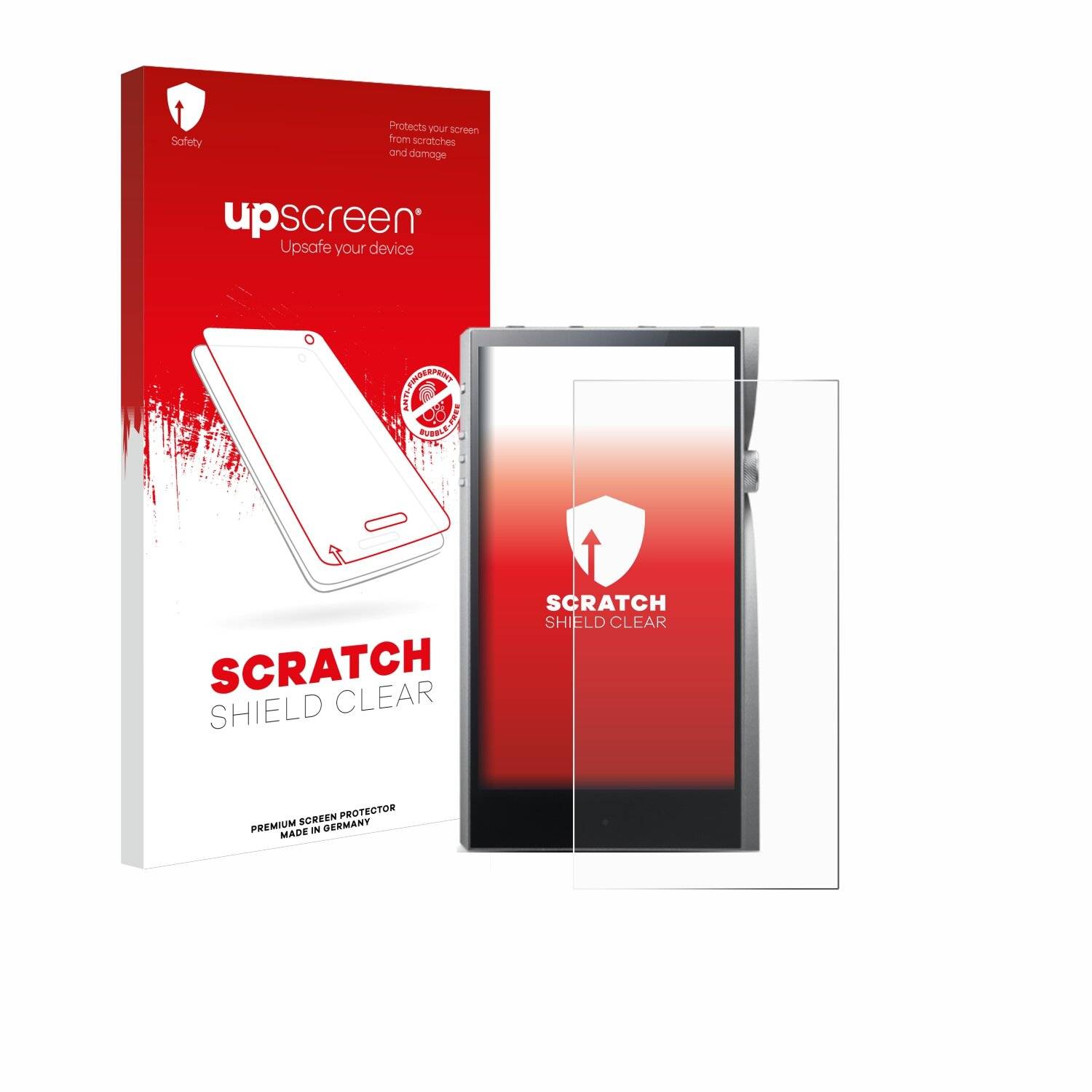 upscreen Scratch Shield Schutzfolie für Astell&Kern A&futura