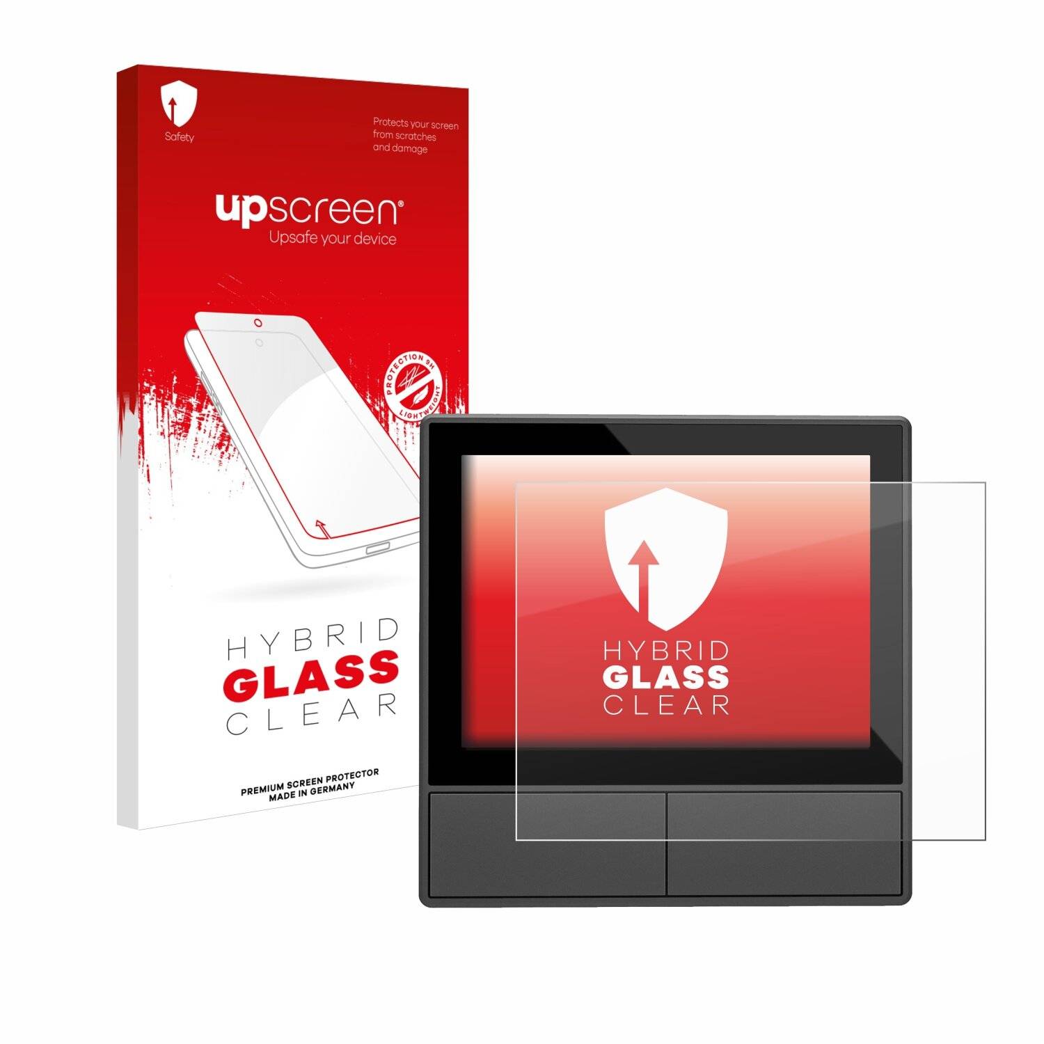 upscreen Hybrid Glas Panzer-Folie für SONOFF NSPanel Smart Scene Wall Switch