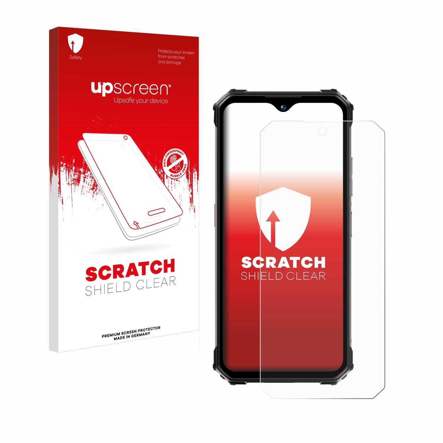 upscreen Scratch Shield Schutzfolie für Oukitel