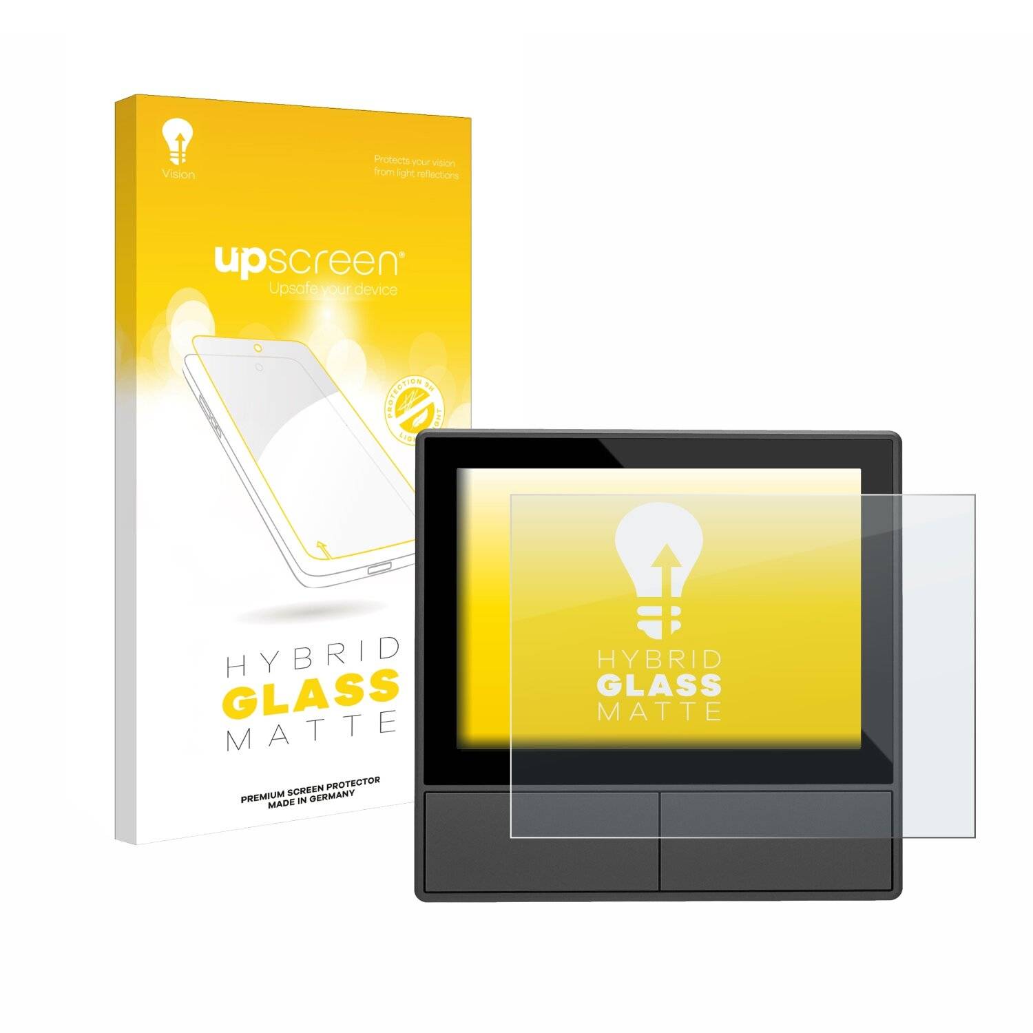 upscreen Hybrid Glas Matt Panzer-Folie für SONOFF NSPanel Smart Scene Wall Switch