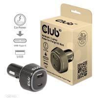 Club 3D USB KFZ-Ladegerät 1xUSB C A 63W 12/24V retail - Schwarz