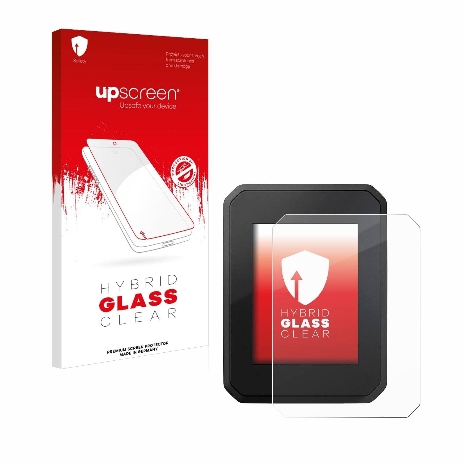 upscreen Hybrid Glas Panzer-Folie für FIT Display